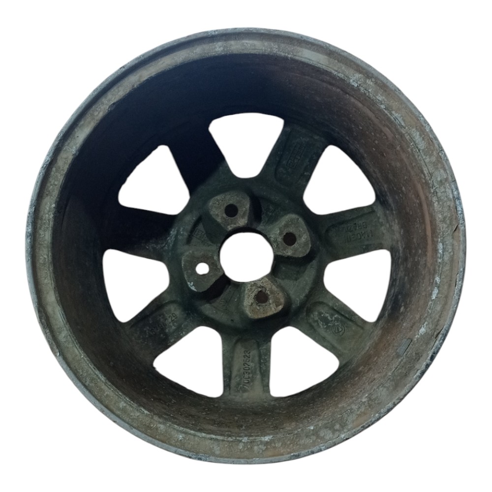 Roda Avulsa Aro 14 Fiat Brava Para Recuperar Preto 5