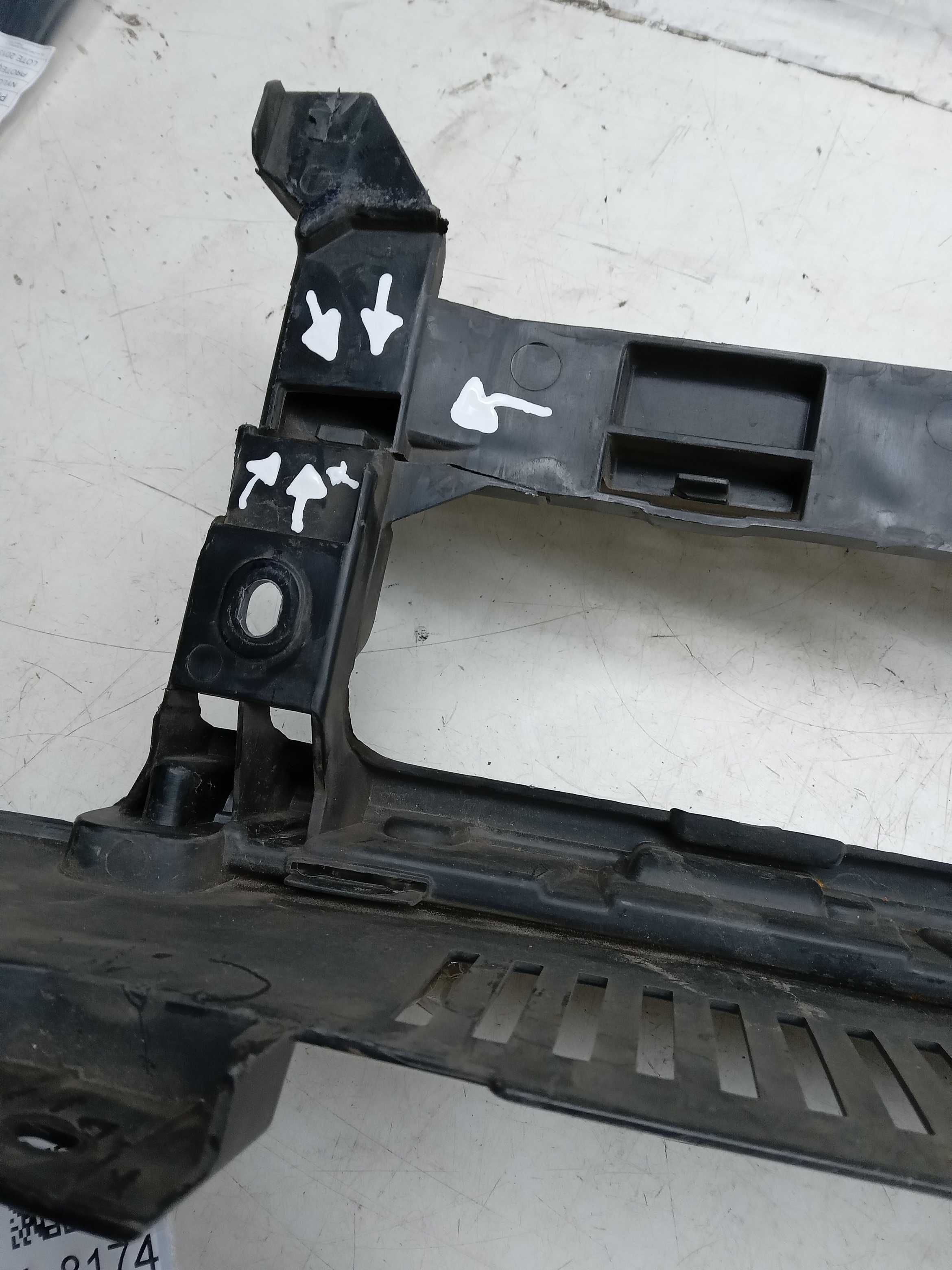 GUIA PARACHOQUE DIANTEIRO VW POLO VIRTUS 2021 2