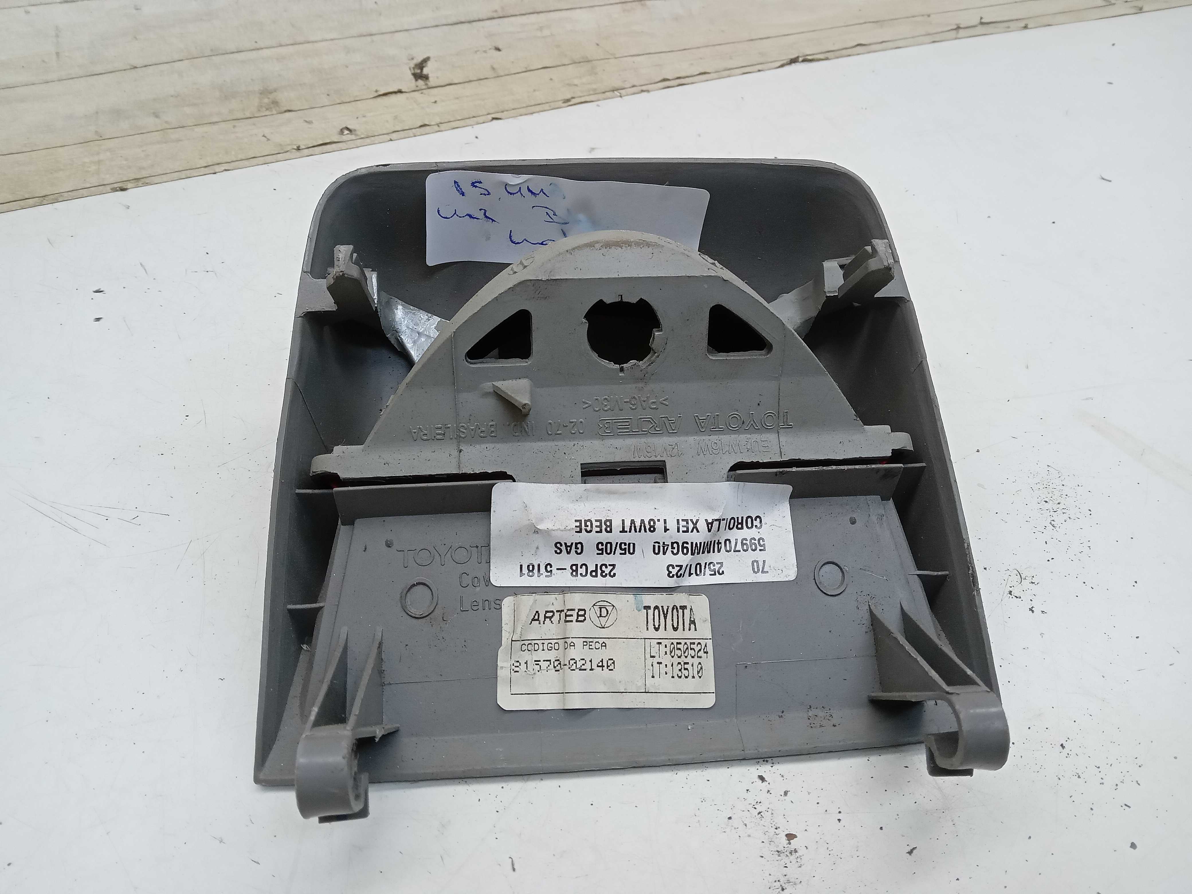 Brake light luz freio toyota corolla 2003 a 2009 2
