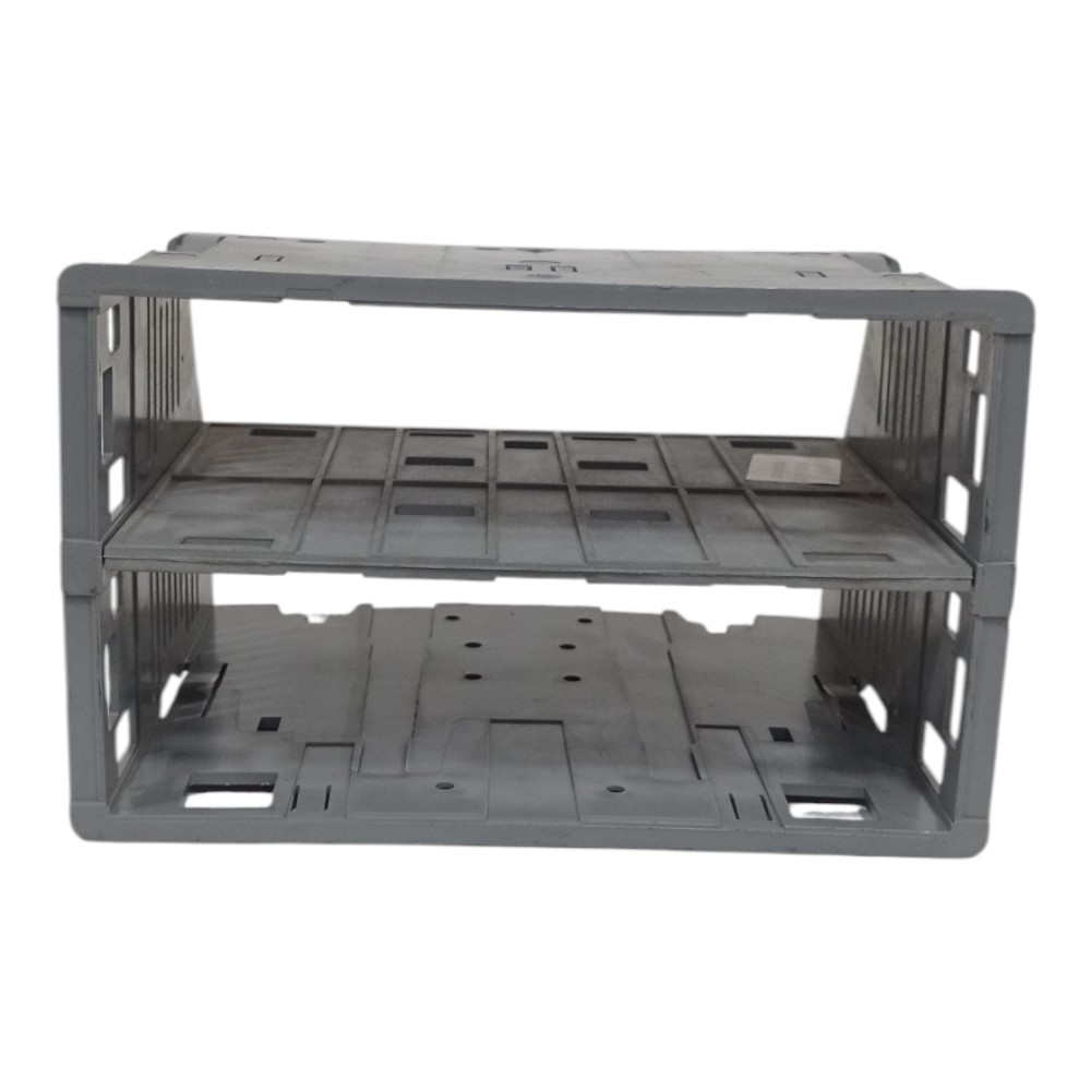 Suporte Rádio Mercedes Benz Atego Original Cinza