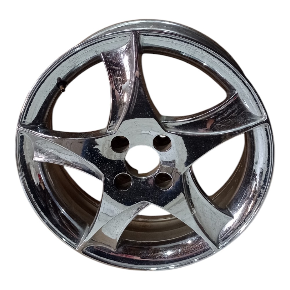 Roda Avulsa Aro 16 Mangels Spinner 4 Furos Cromada P Recu Cromado