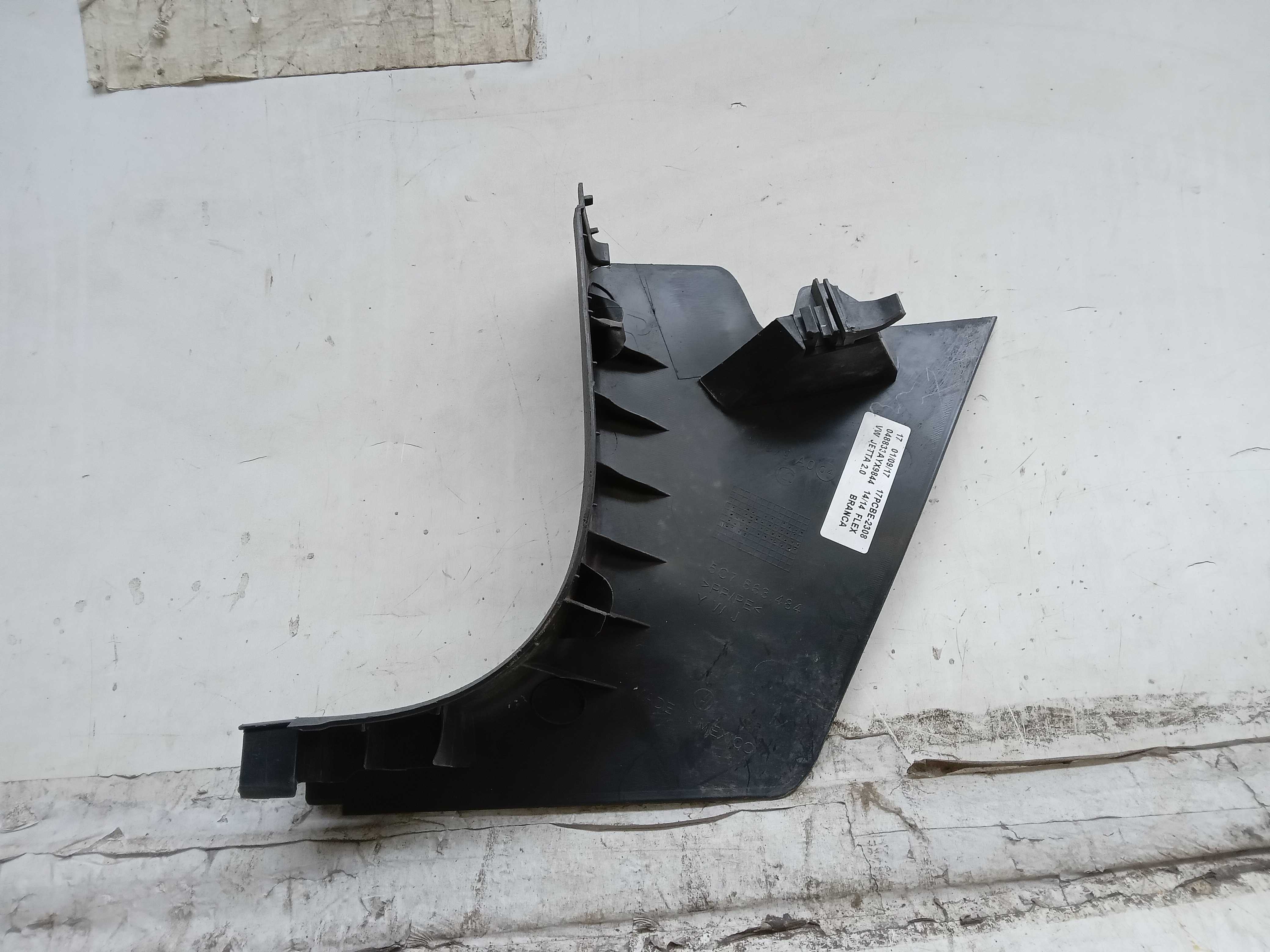 Moldura Soleira porta dianteira ld vw jetta 2010 a 2016 2