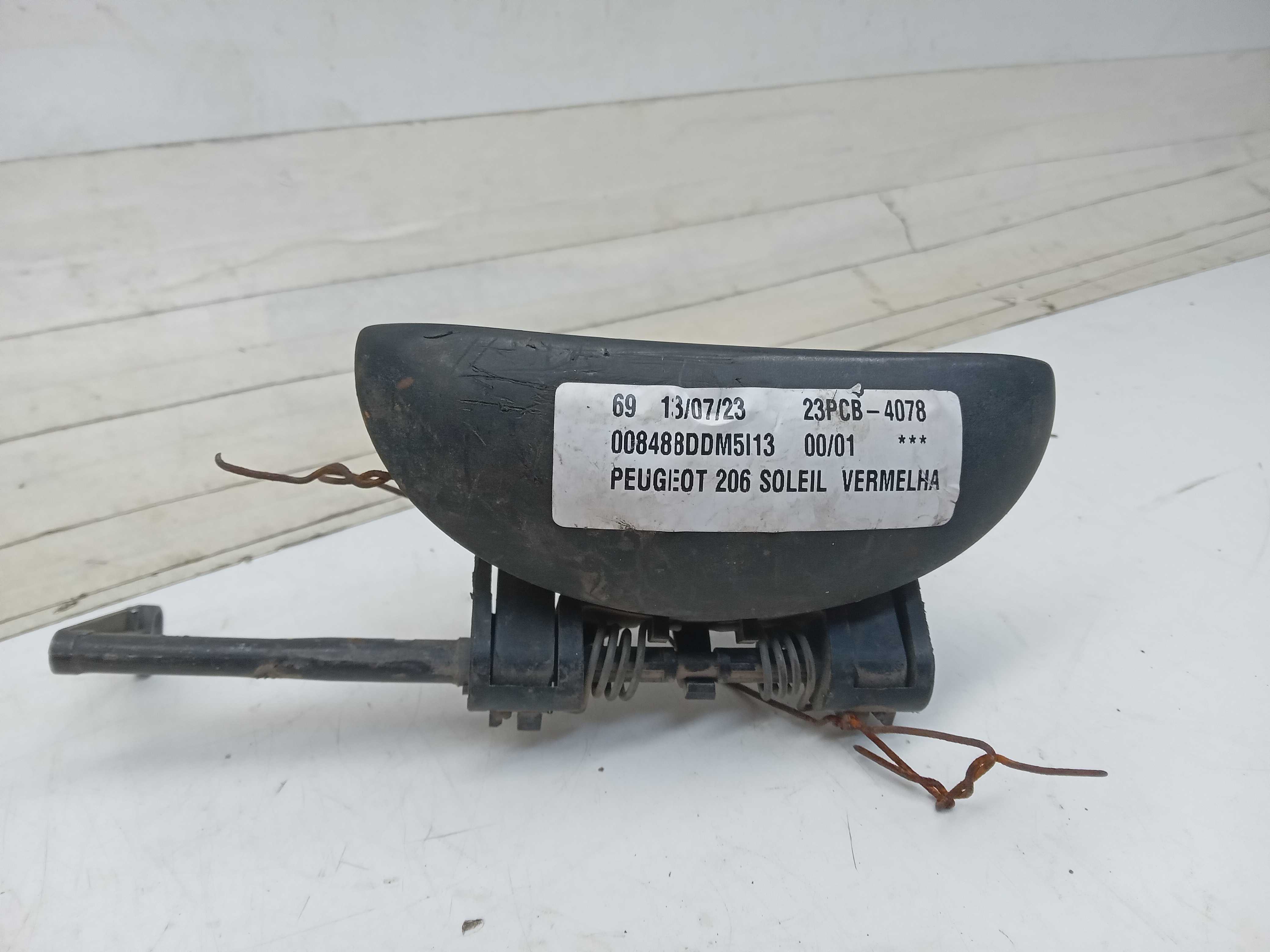 MAÇANETA EXTERNA PORTA TRASEIRA LE PEUGEOT 206 2000 1