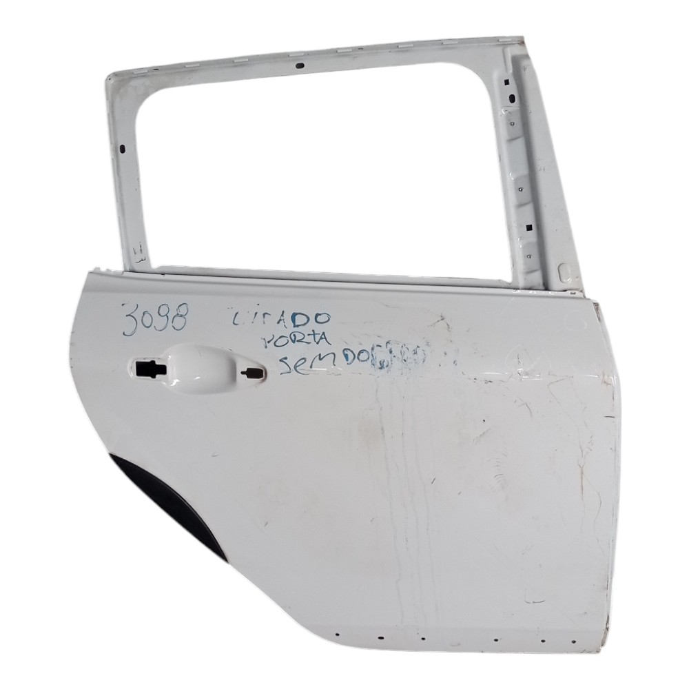 Porta Traseira Direita Peugeot 2008 2016 A 2022 P Recuperar Traseira Direita Branco 1