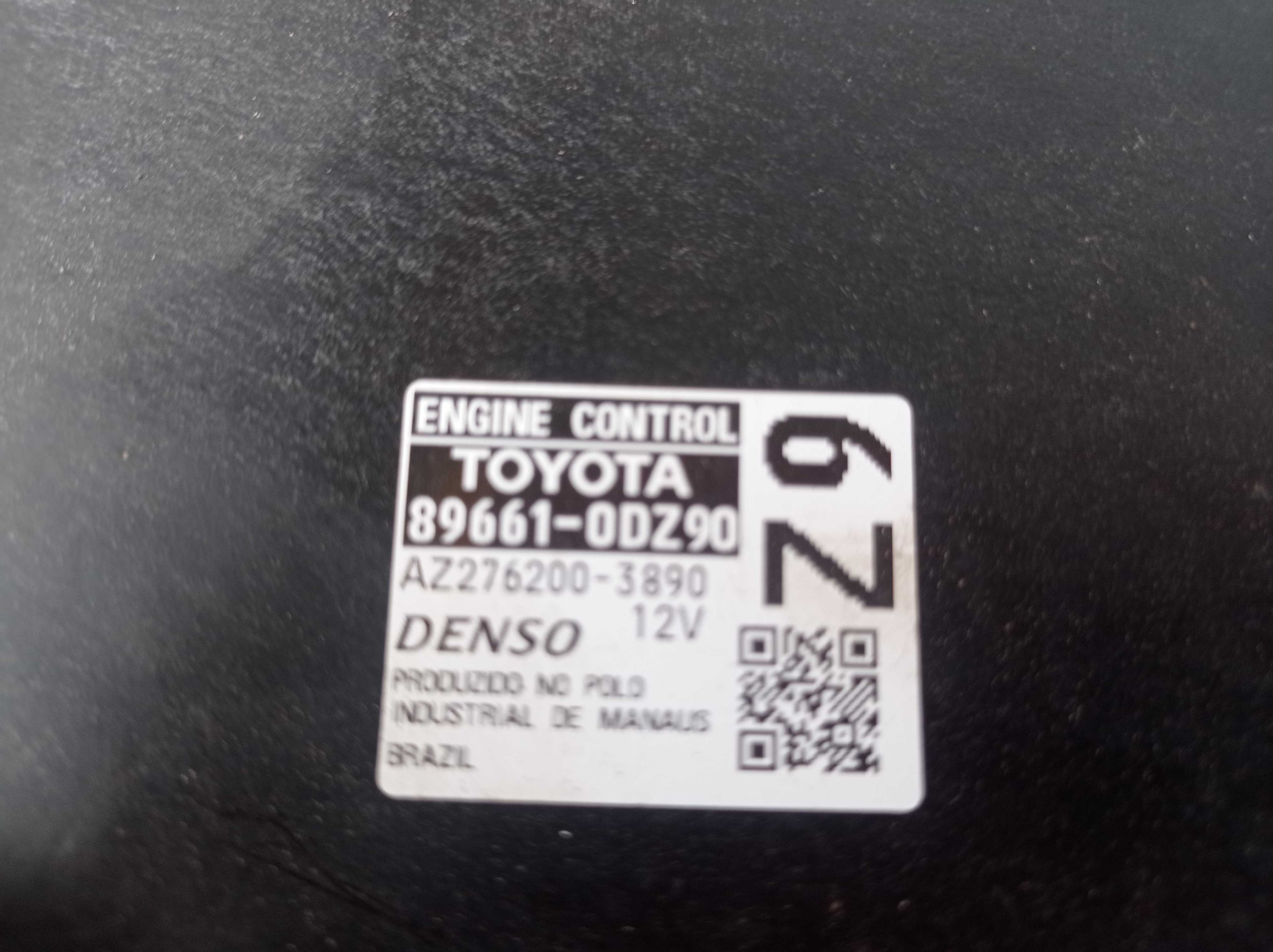 modulo placa ecu central injecao Yaris 2018 1.3 3