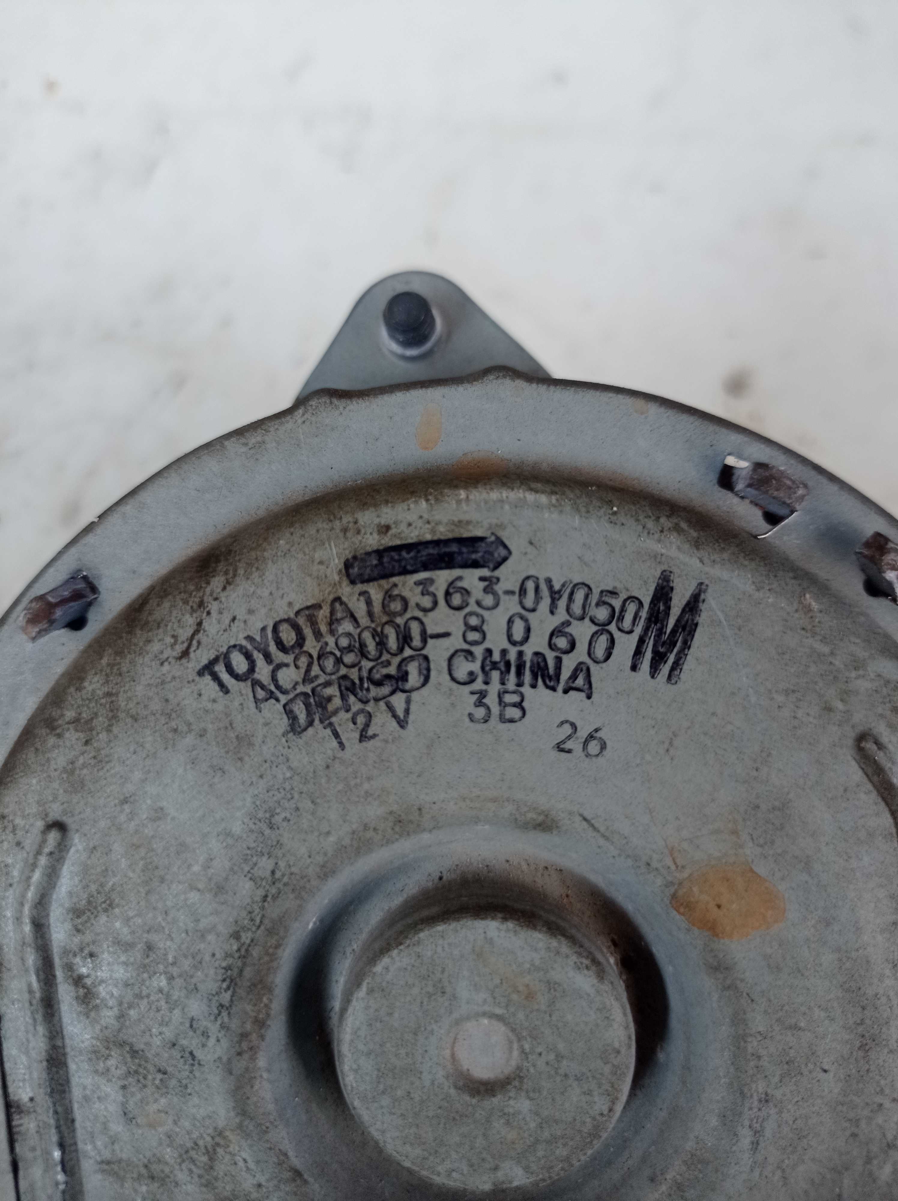 Motor ventoinha radiador Yaris 2018 motor 1.3 3