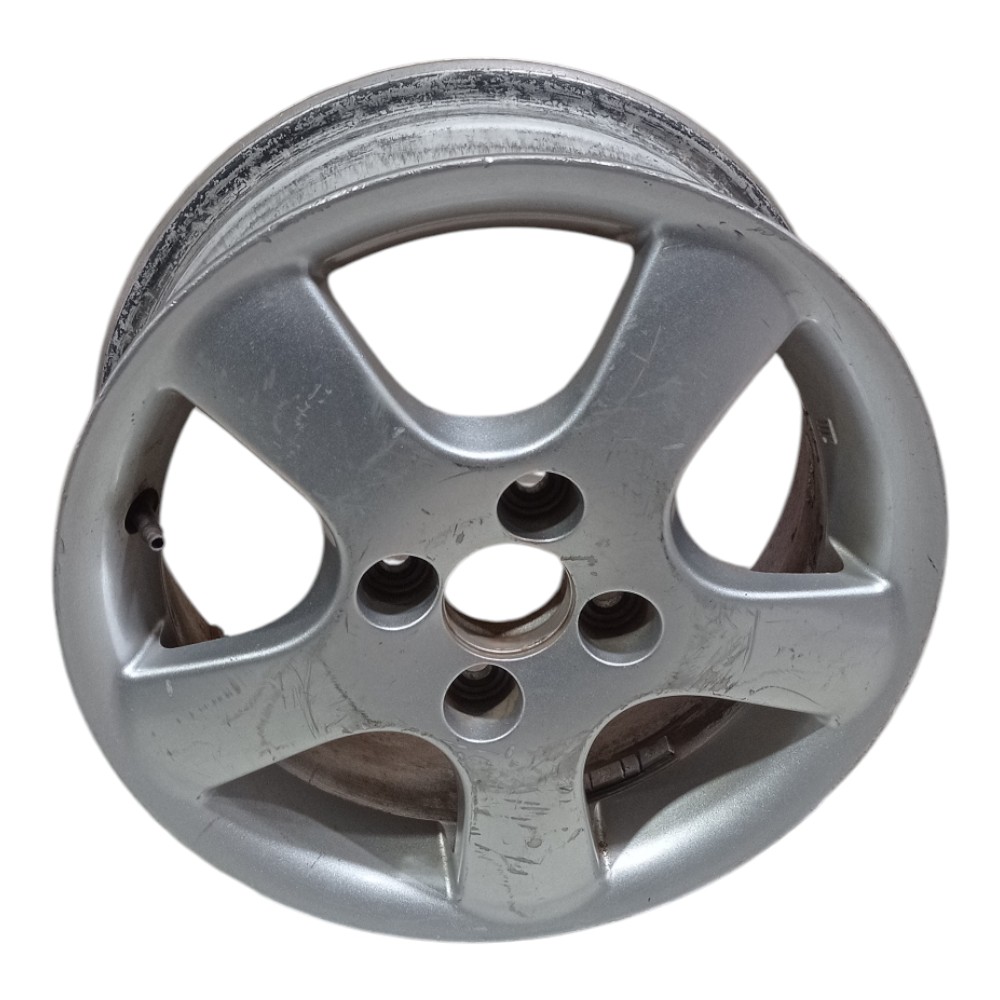 Roda Avulsa Aro 14 Honda Fit Para Recuperar  Prata