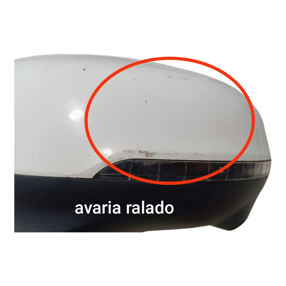 Retrovisor Esquerdo  Com Camera Jac T50 2017 2021 V662 8