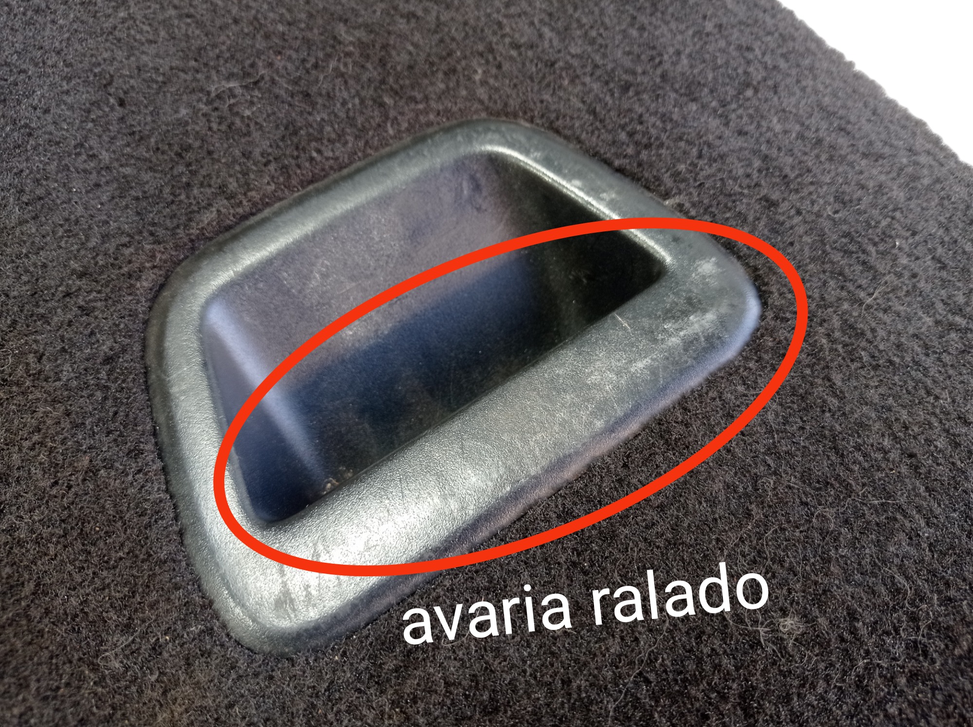 Tampão Porta Malas Range Rover Sport 2014 V573 Preto 8