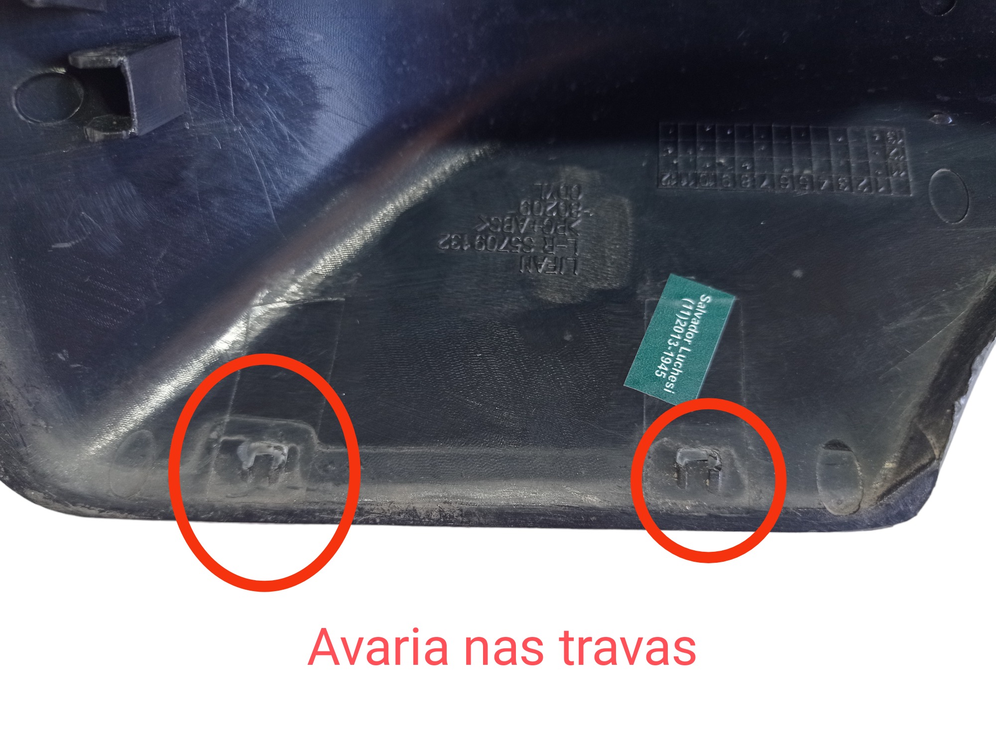 Acabamento Traseiro Rack Teto Esquerdo Lifan X60 2015 V466 7