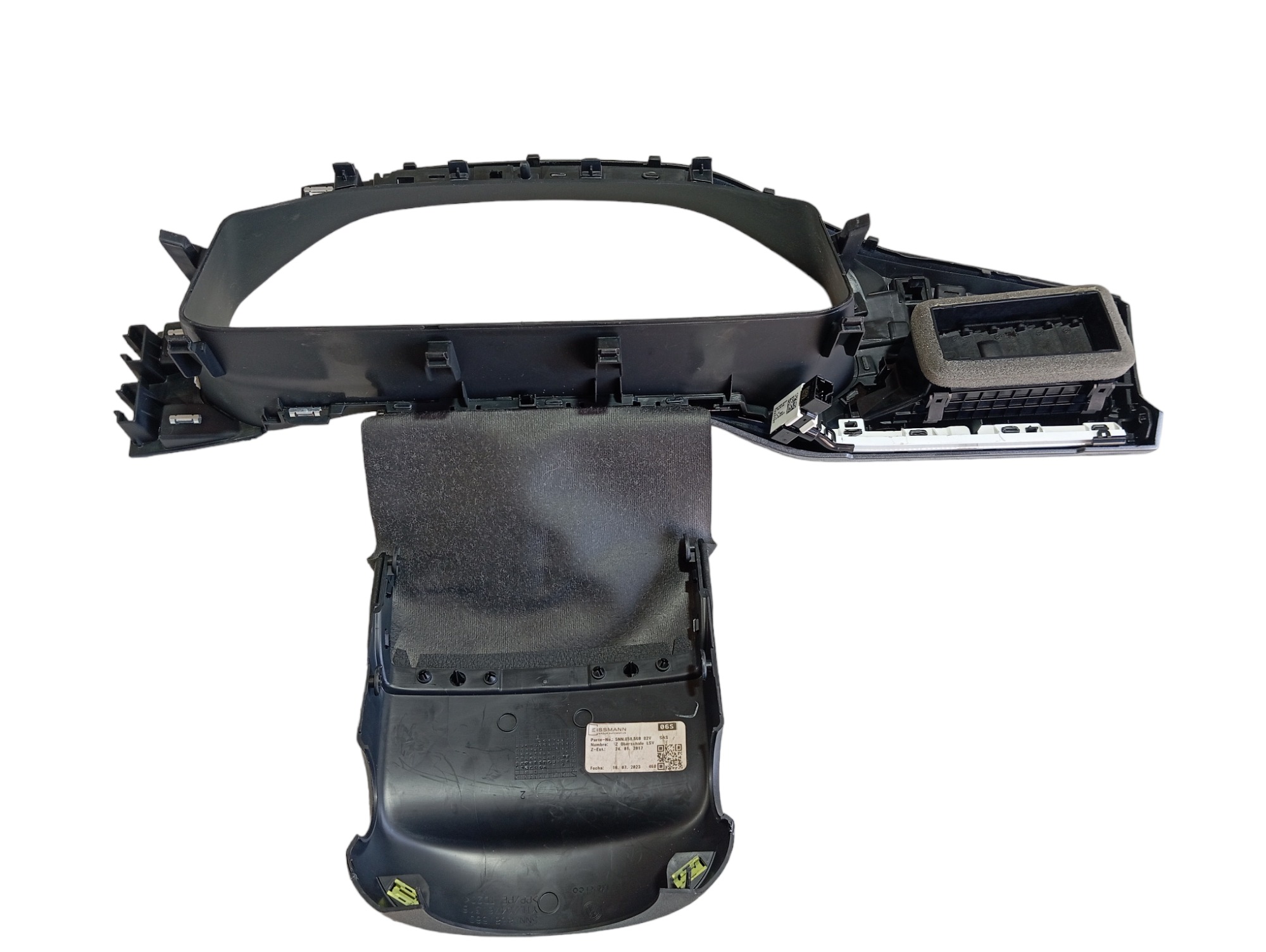 Moldura Painel Instrumentos Vw Taos Highline 2022 2024 V601 3