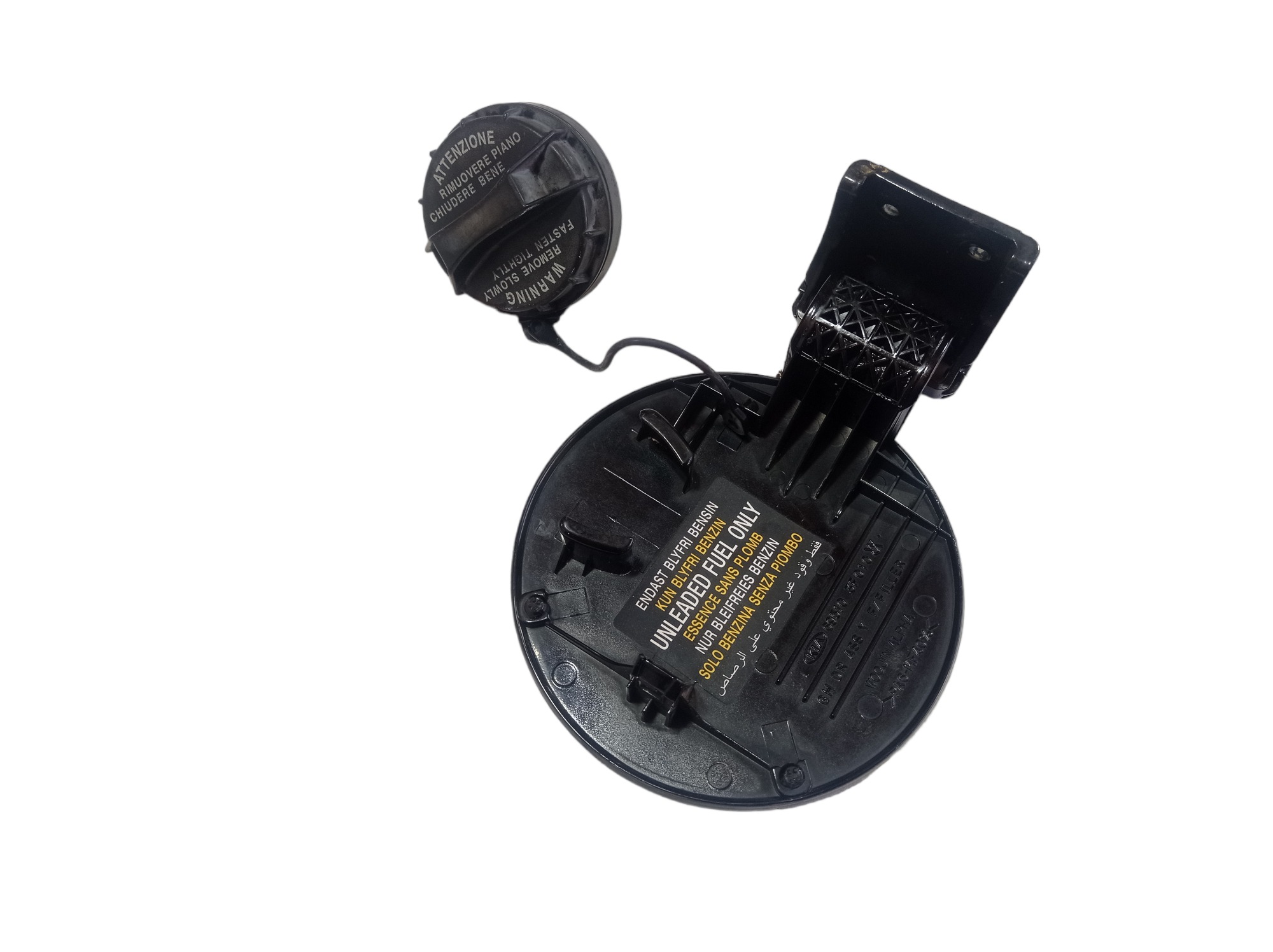 Portinhola Tanque Combustível Kia Opirus 3.8 2008 V581 Preto 4
