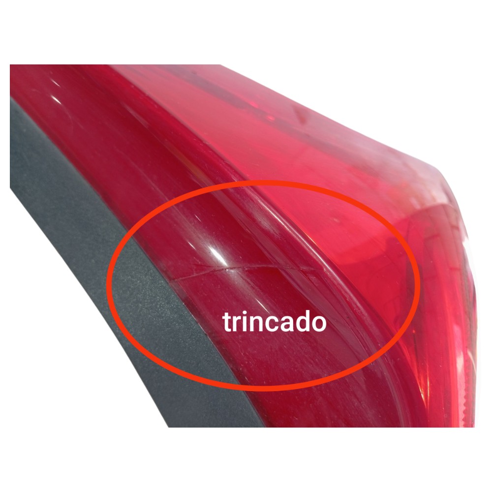 Lanterna Direita Volvo V40 T3 2013 2019 V652 Direito/passageiro Vermelho 3
