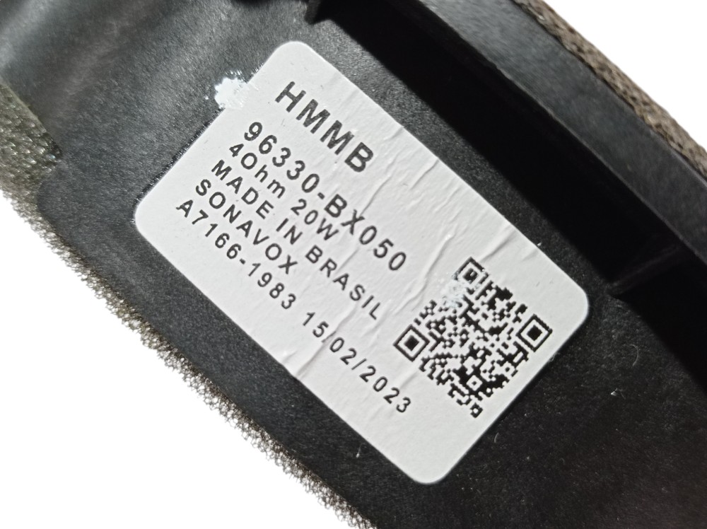 Alto Falante Dianteiro Direito Hyundai Creta 1.0t 2023 V609 Preto 5