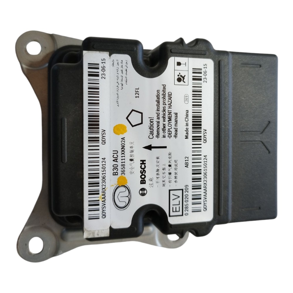 Modulo Air Bag Gwm Haval Gt 2024 V636 6