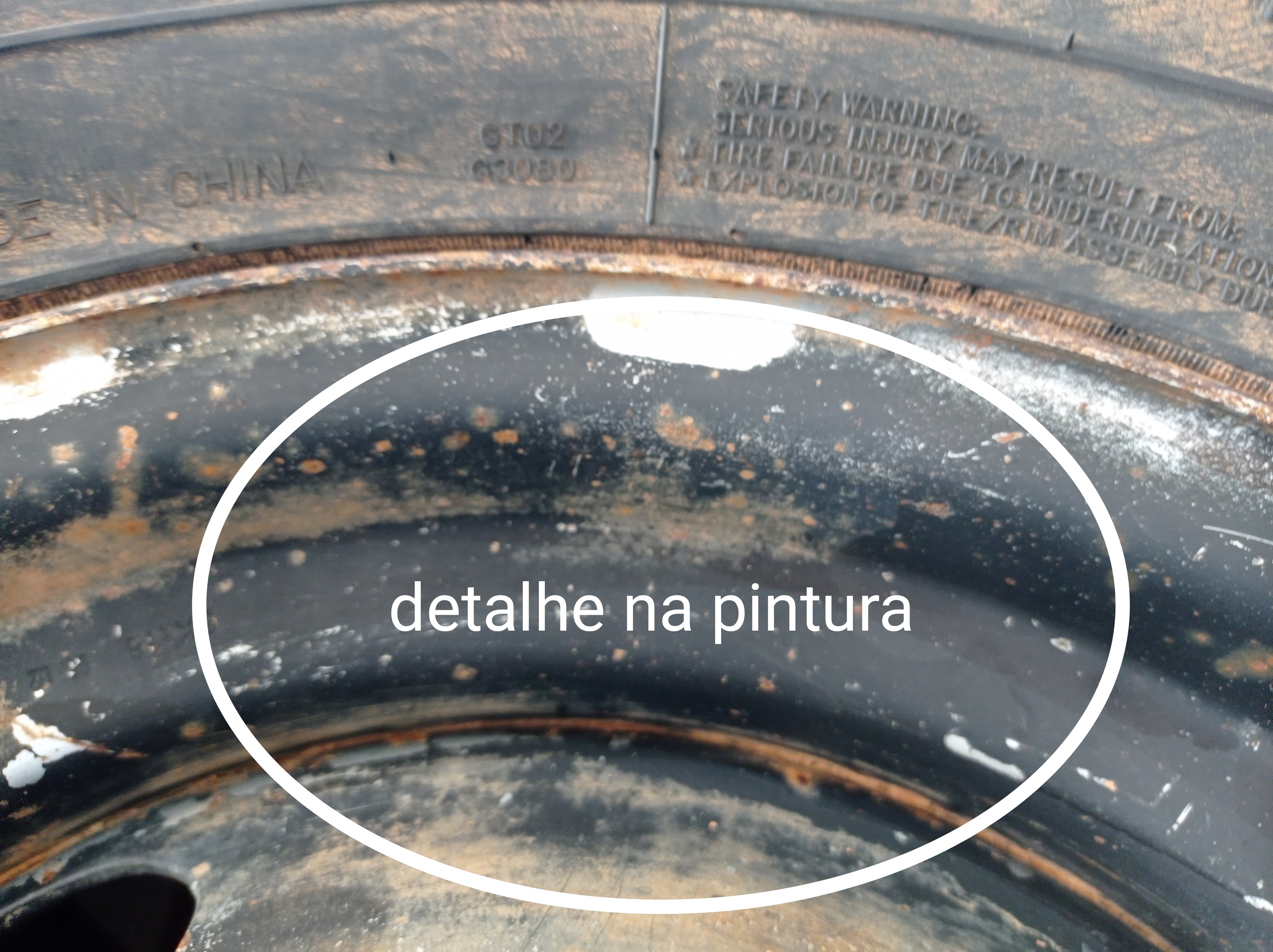 Estepe Aro 16 Mitsubishi L200 Sport Gls 2004 V588 9