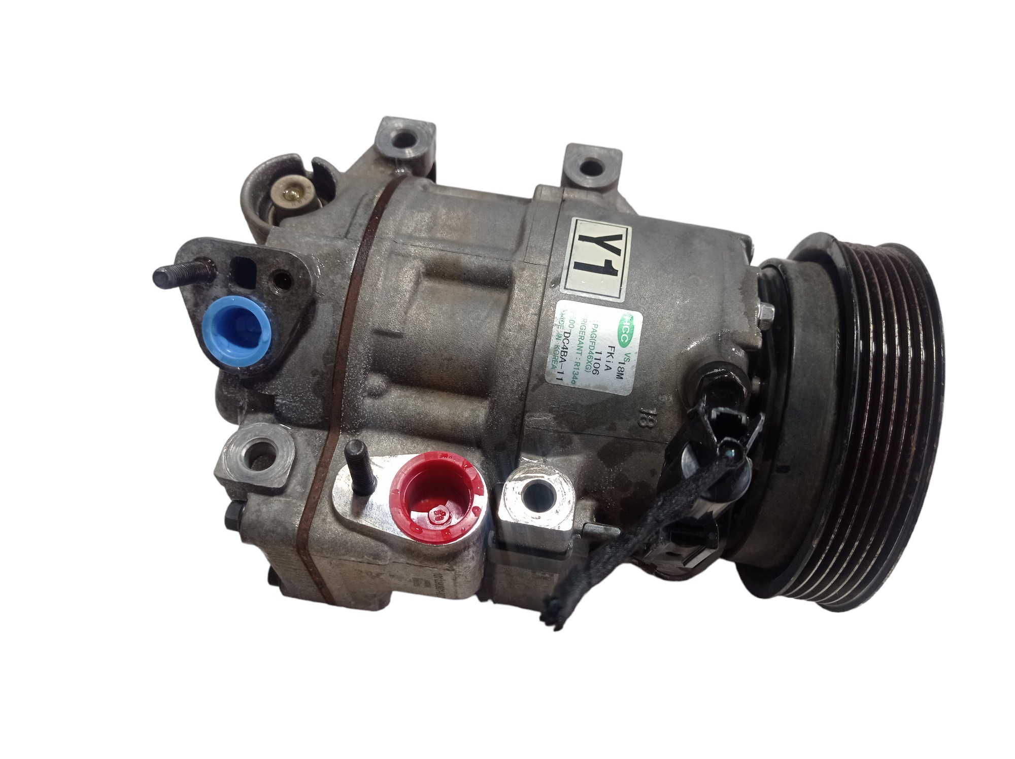 Compressor Ar Condicionado Hyundai Azera 3.3 2011 V579 6
