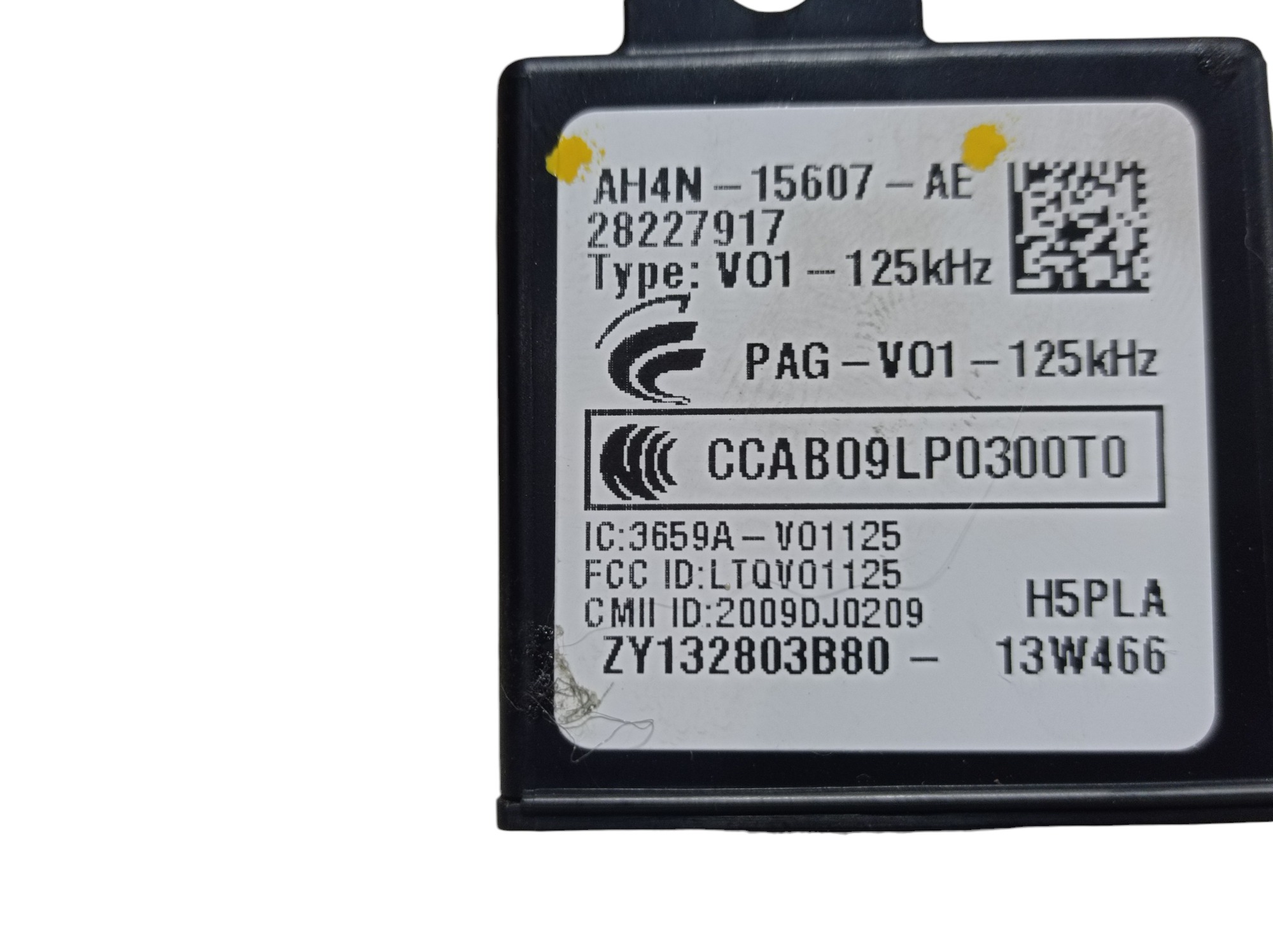Módulo Sensor Keyless Range Rover Sport 2014 3.0 V592 4