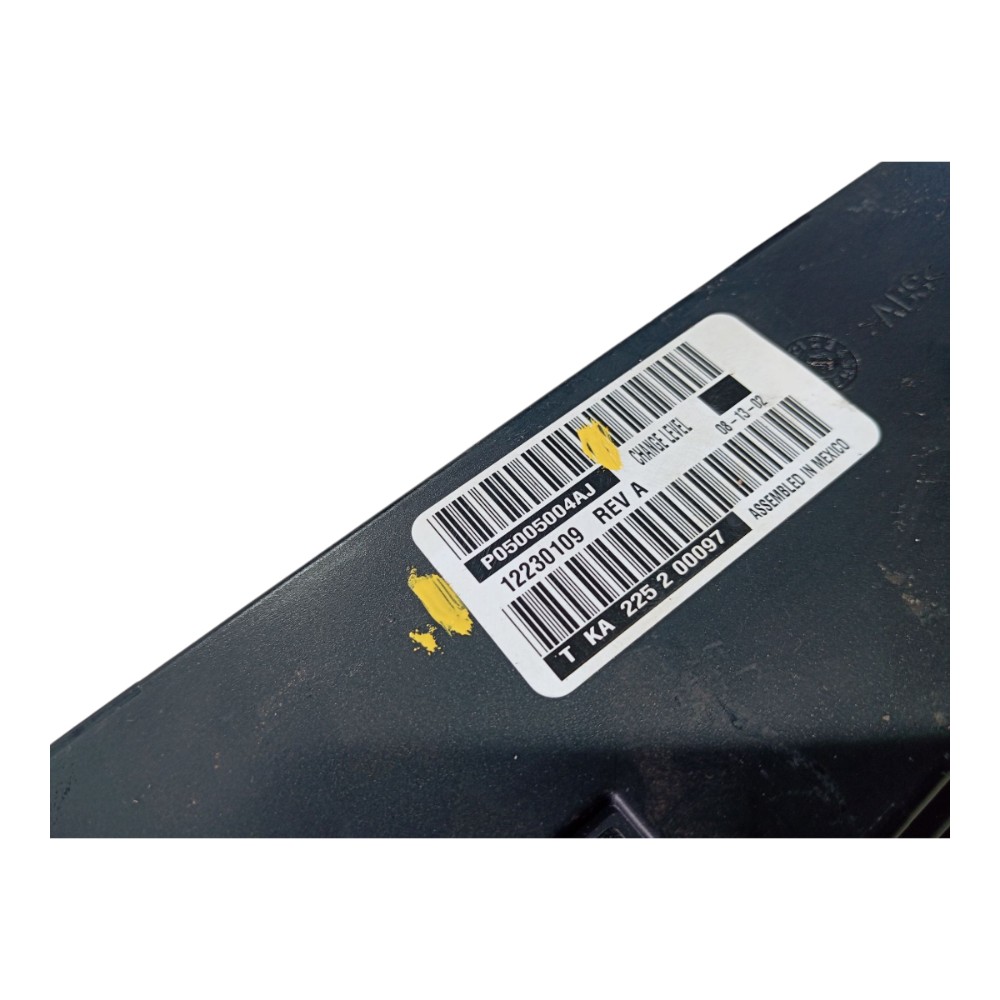 Comando Ar Condicionado Chryler Grand Caravan 2003 V578 4