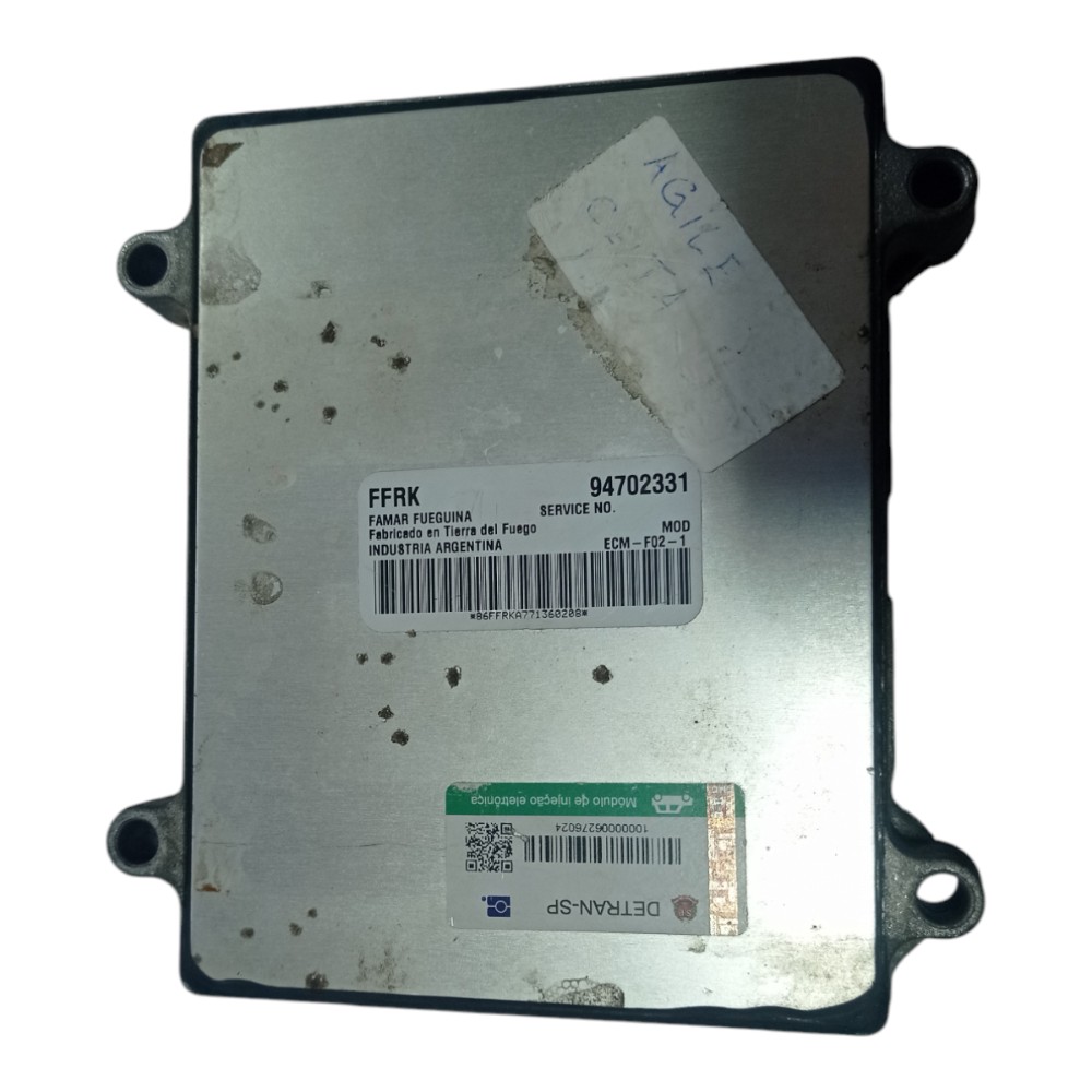 Módulo Injeção Eletrônica Gm Agile Ltz 2010 V20 Ecm F02 1 3