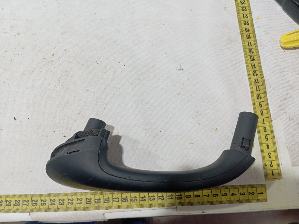 Alça Forro Porta Trase Direita Mercedes C180 2002 2007 V661 Preta 8