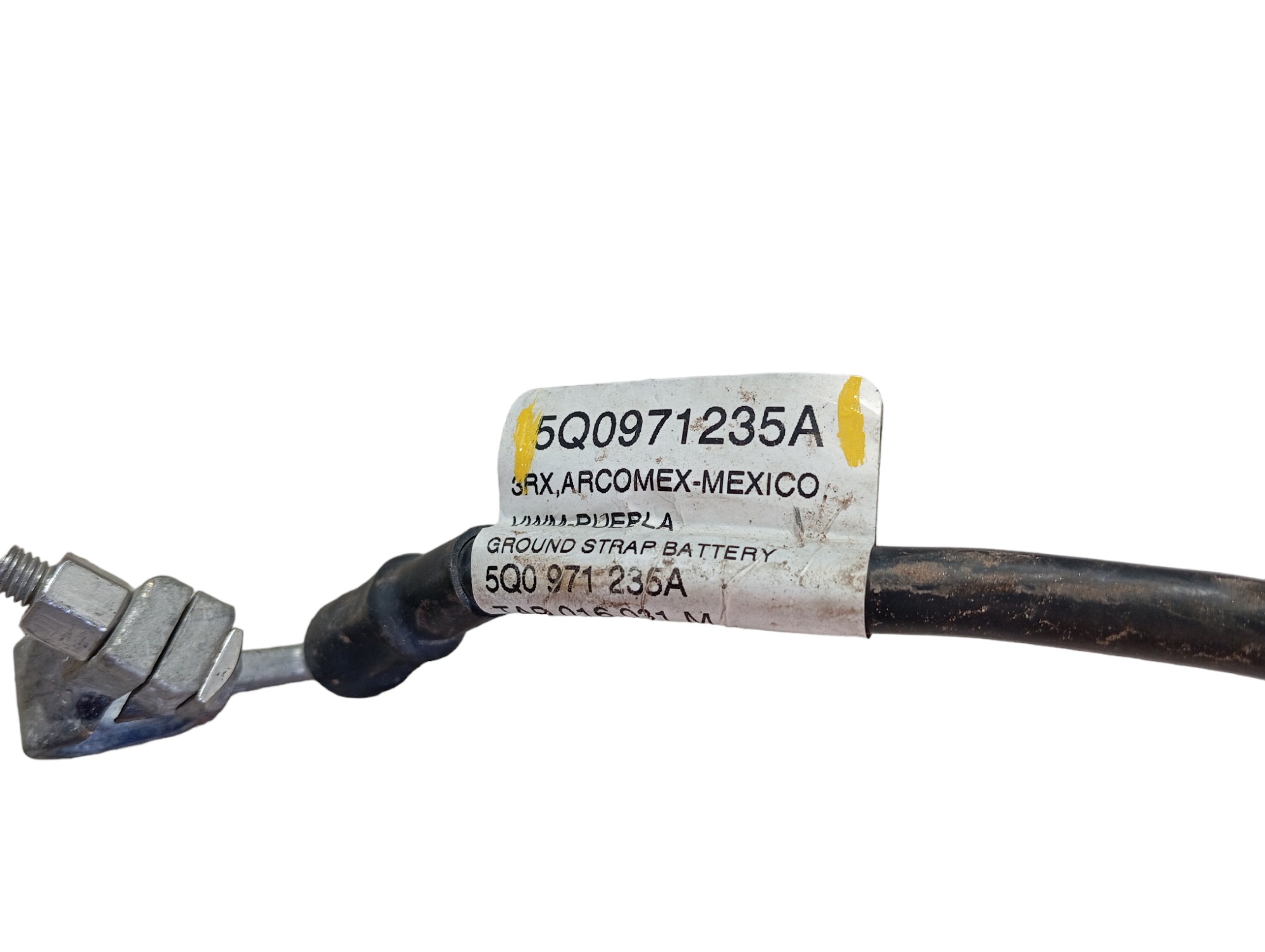 Cabo Negativo Vw Golf Mk7 2012 5q0971235a Vl 6