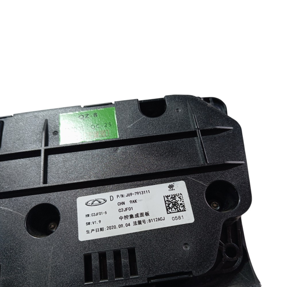Comando Ar Condicionado Chery Tiggo 5x 2018 2019 2020 9
