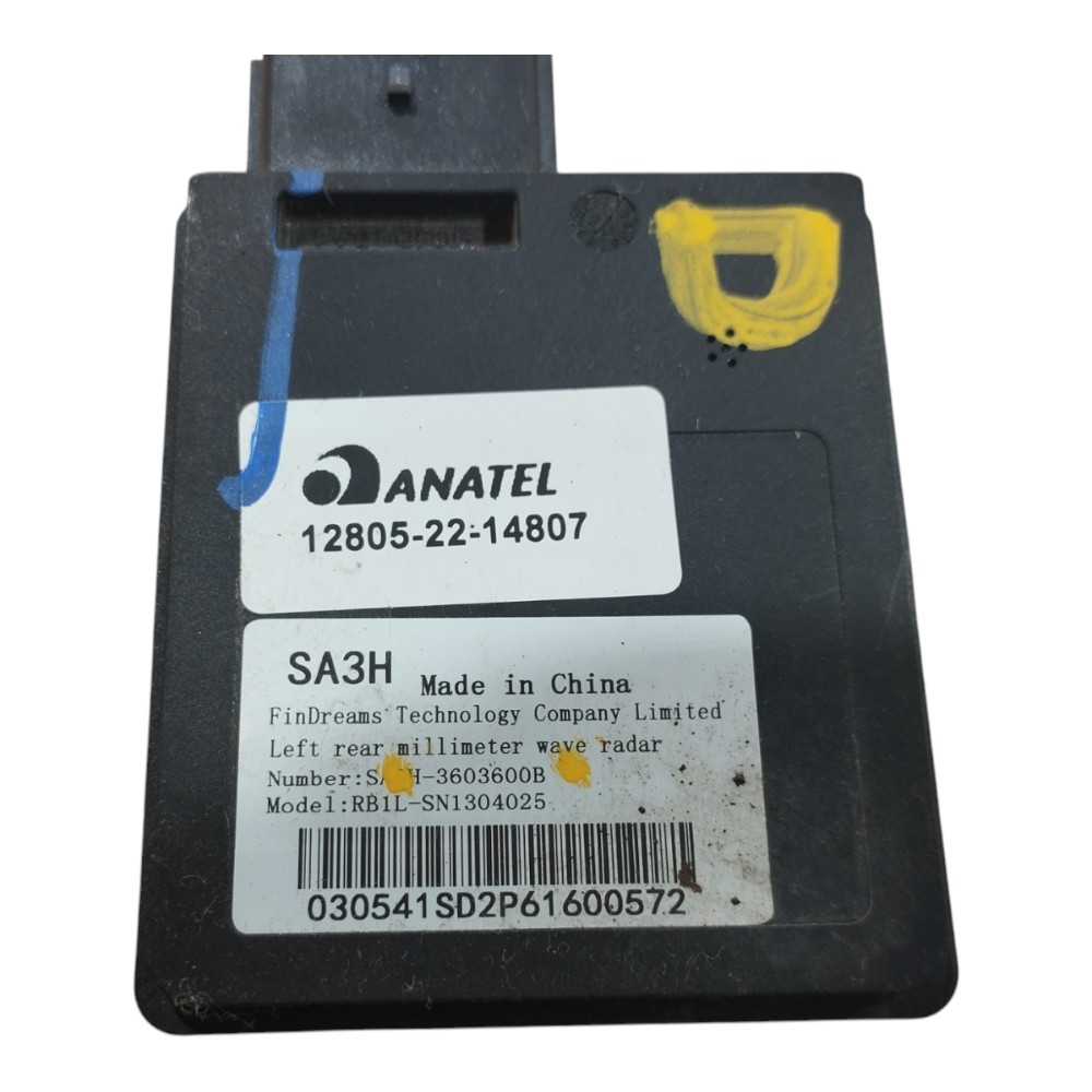 Sensor Ponto Cego Direito Byd Song Plus Gs 2024 2025 V642 4