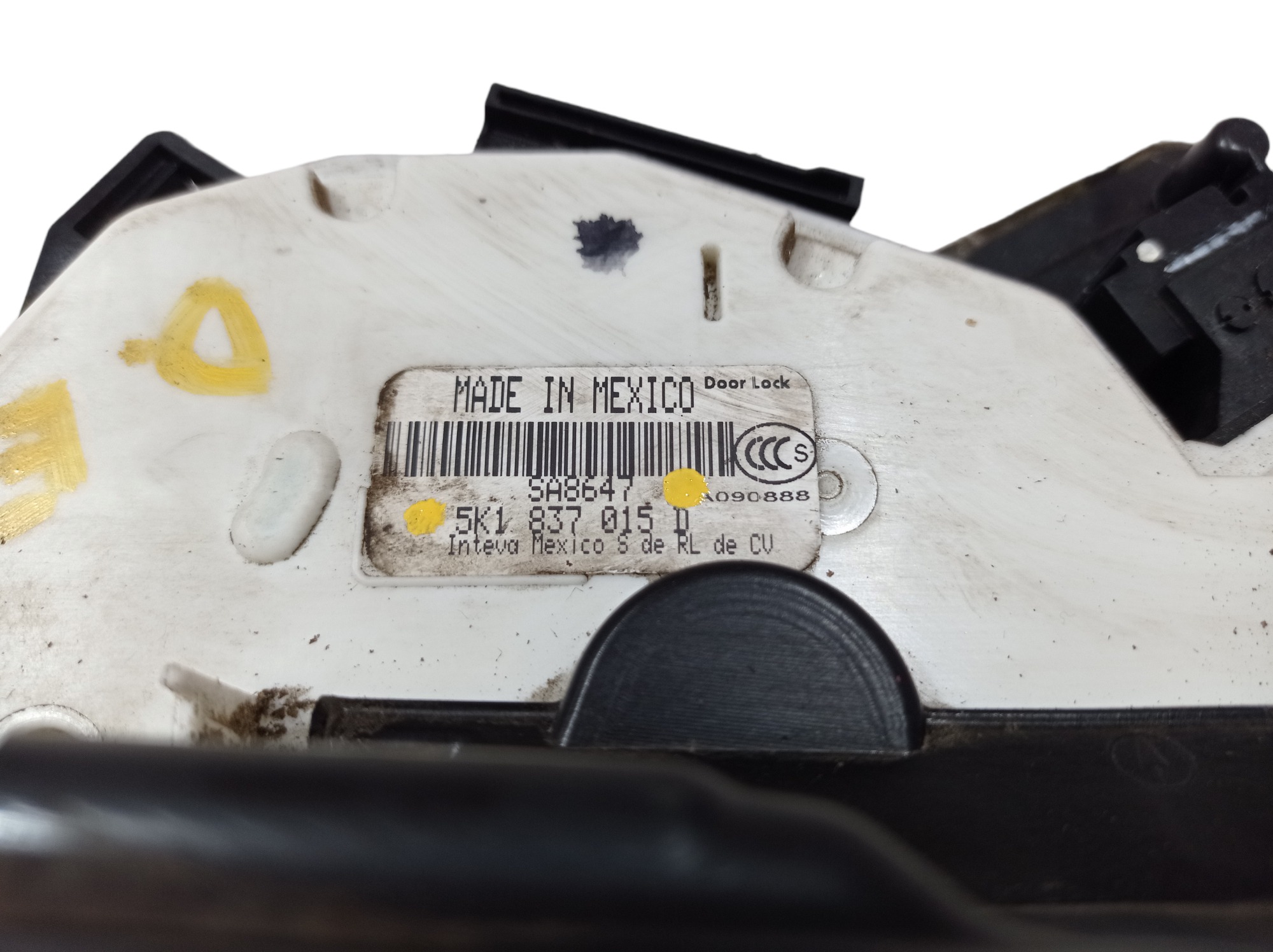 Fechadura Porta Dianteira Esquerda Vw Golf Tsi 2017 V585 7