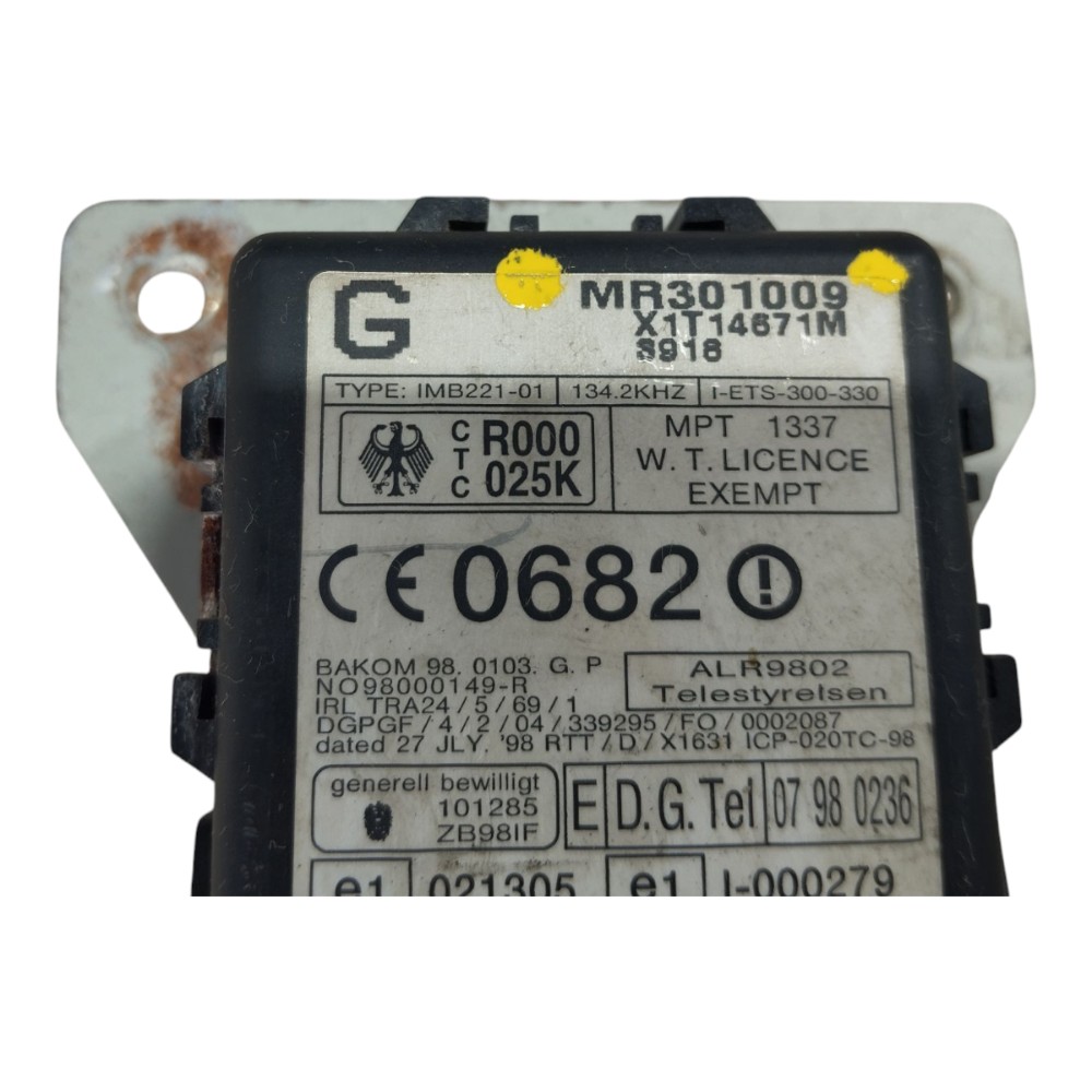 Módulo Imobilizador Mitsubishi L200 Sport 2004 V638 2