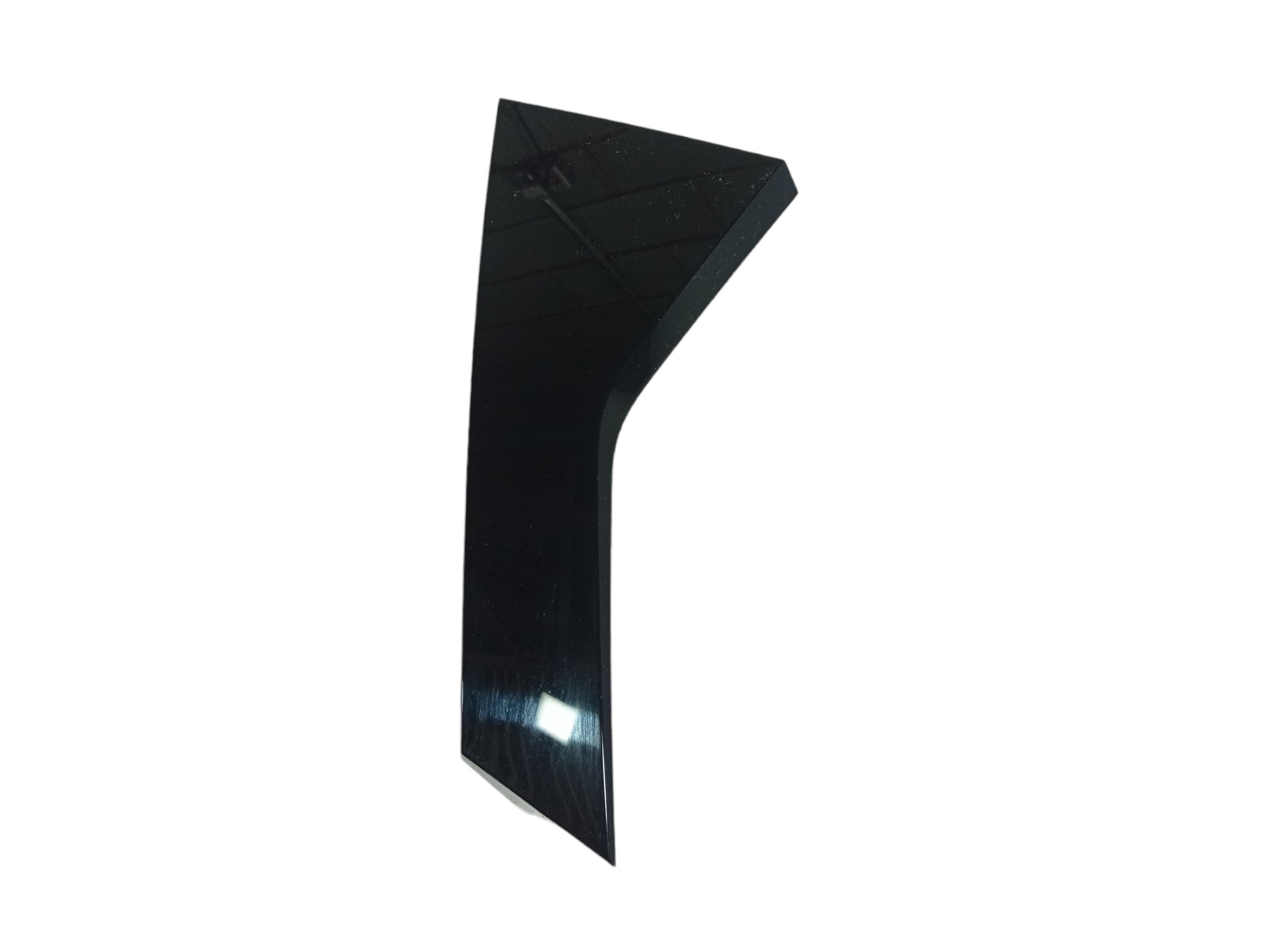 Moldura Externa Porta Traseira Esquerda Evoque 2022 V572 Preto 1