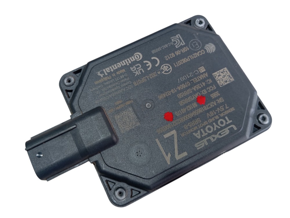Sensor Radar Traseiro Direito Lexus Rx500hf 2023 V619 6