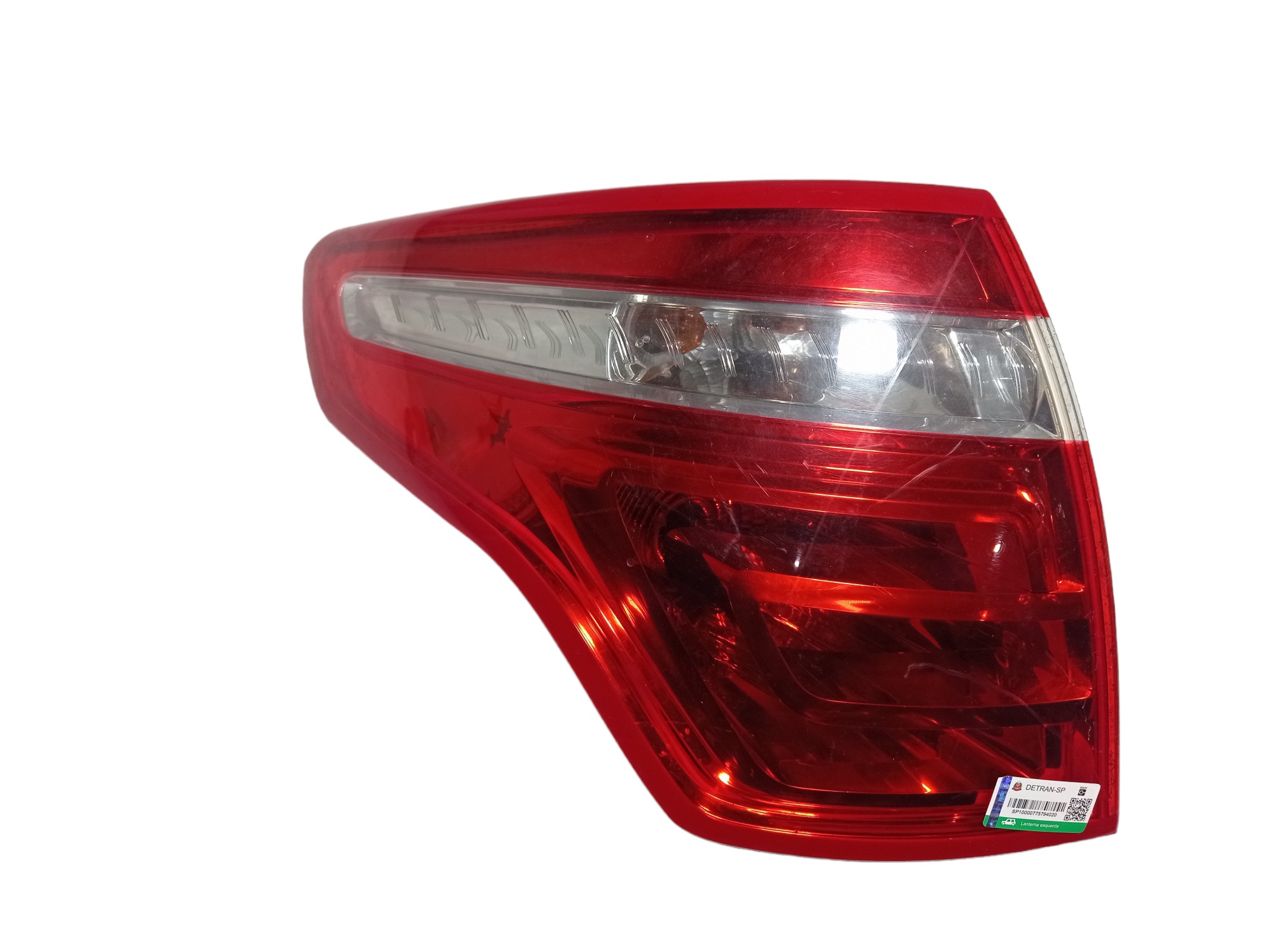 Lanterna Esquerda Citroen C4 Pic Glxa 2011 V227 Esquerdo Vermelho 3