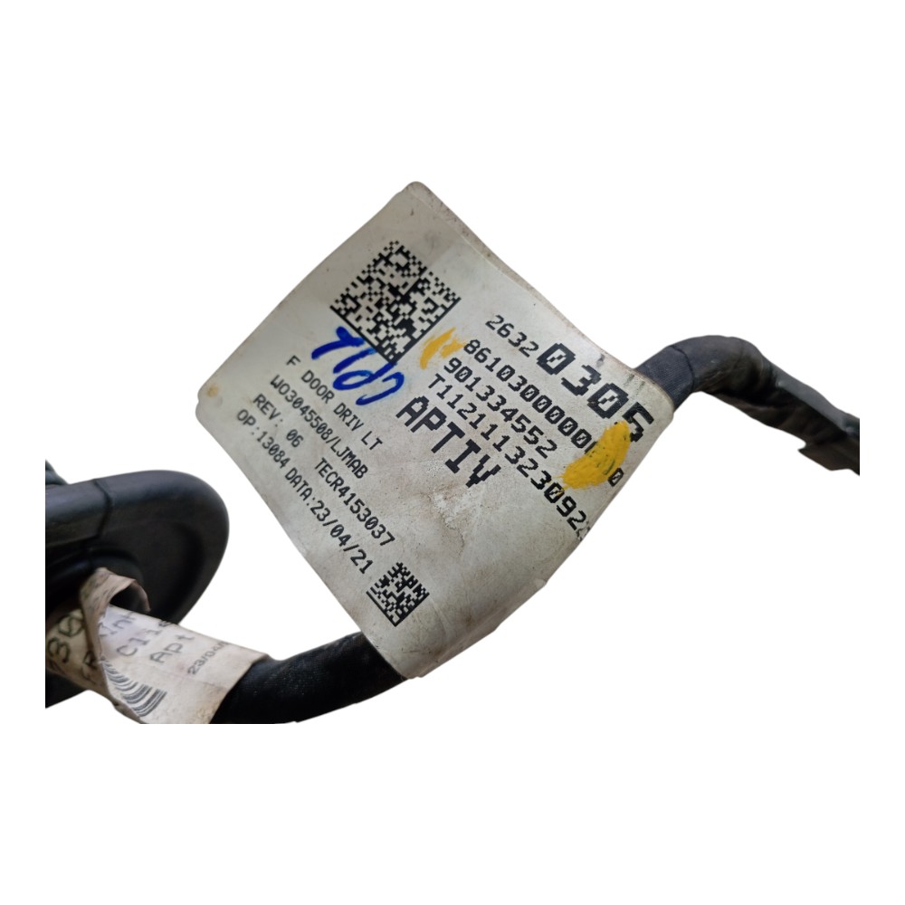 Chicote Porta Dianteira Esquerda Gm Tracker Lt 2020 25 V627 2