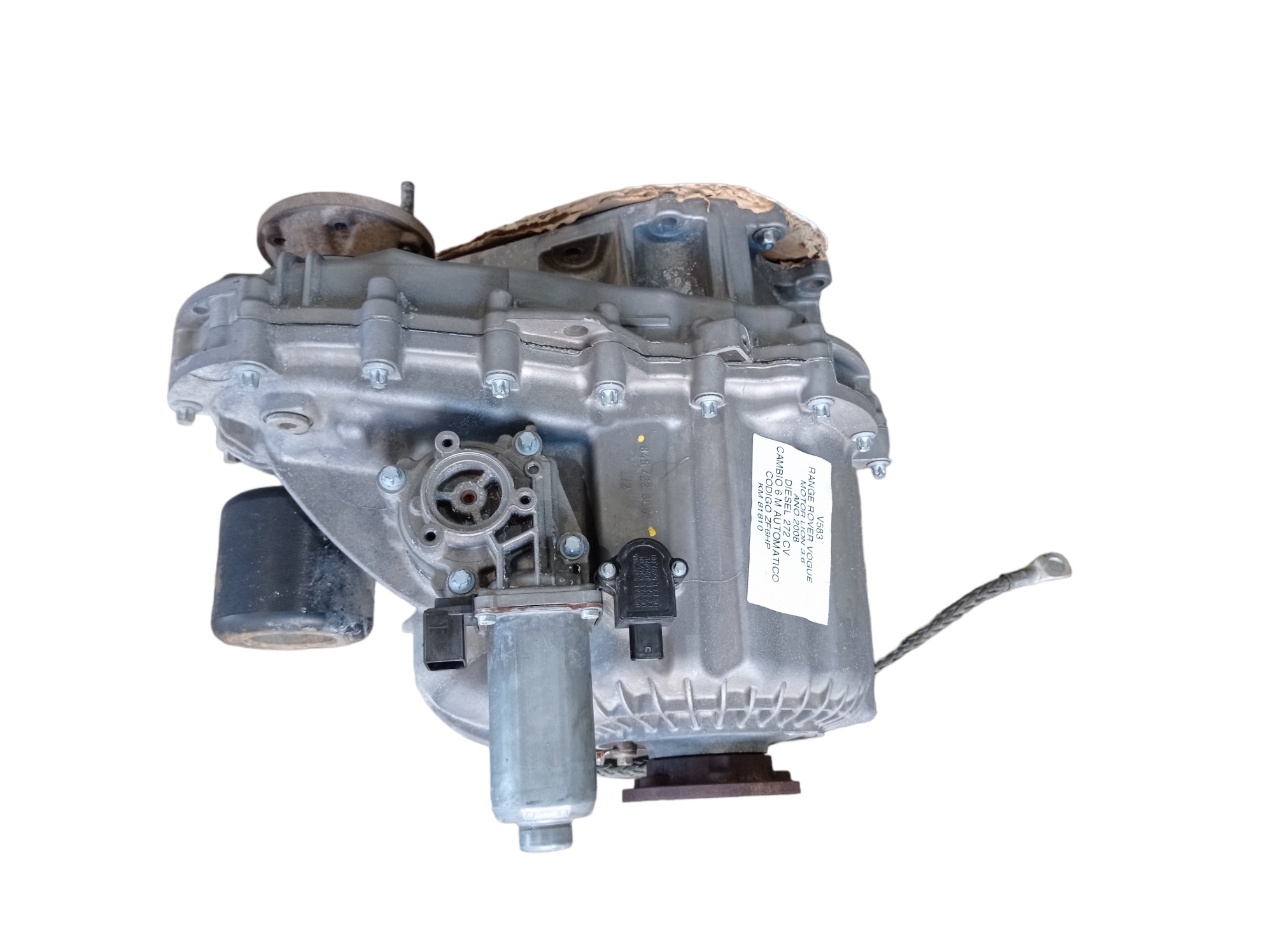 Caixa De Tração Range Rover Vogue 3.6 V8 2008 V583 5