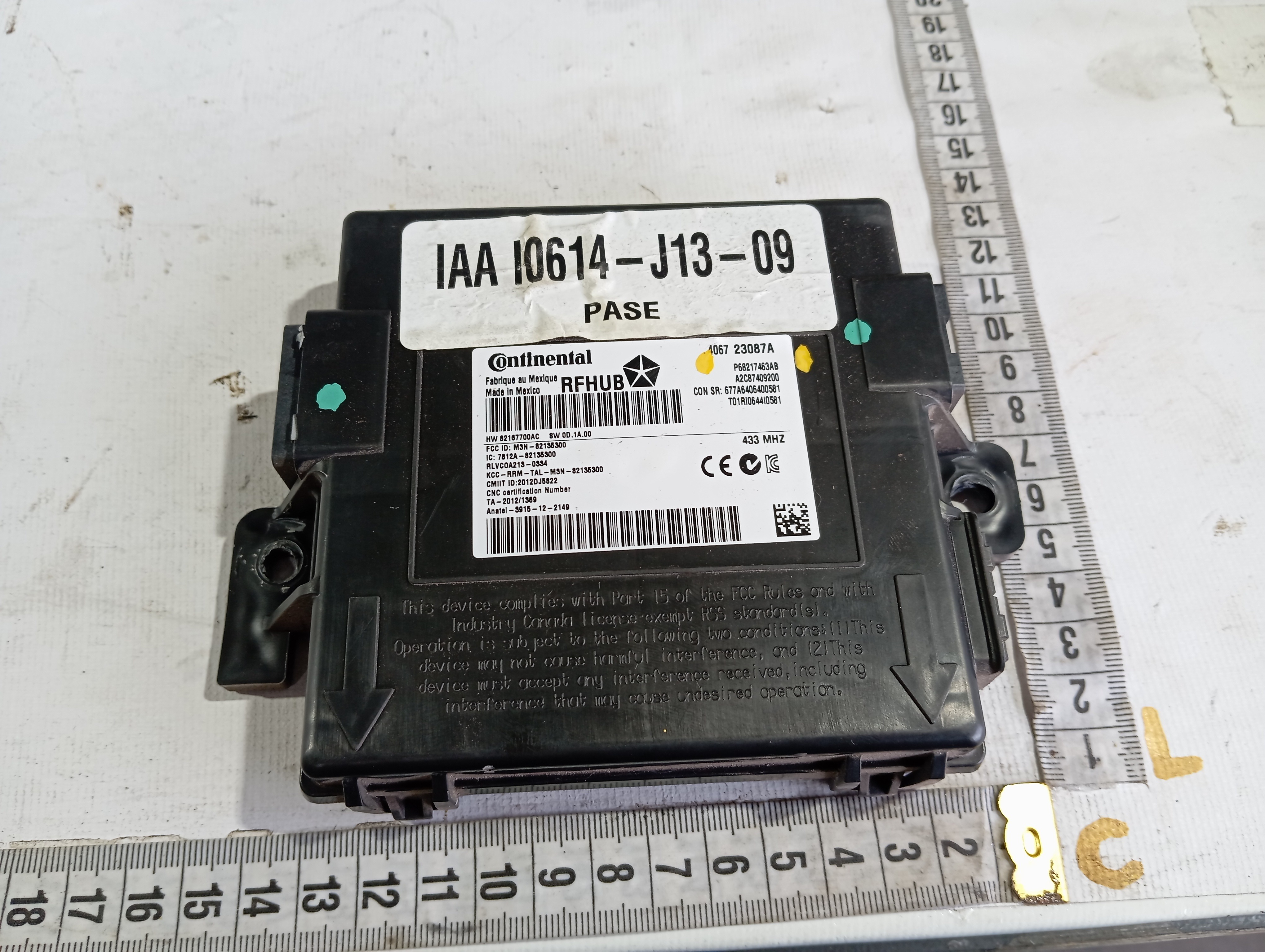Módulo Conforto Jeep Grand Cherokee 2014 V604 9