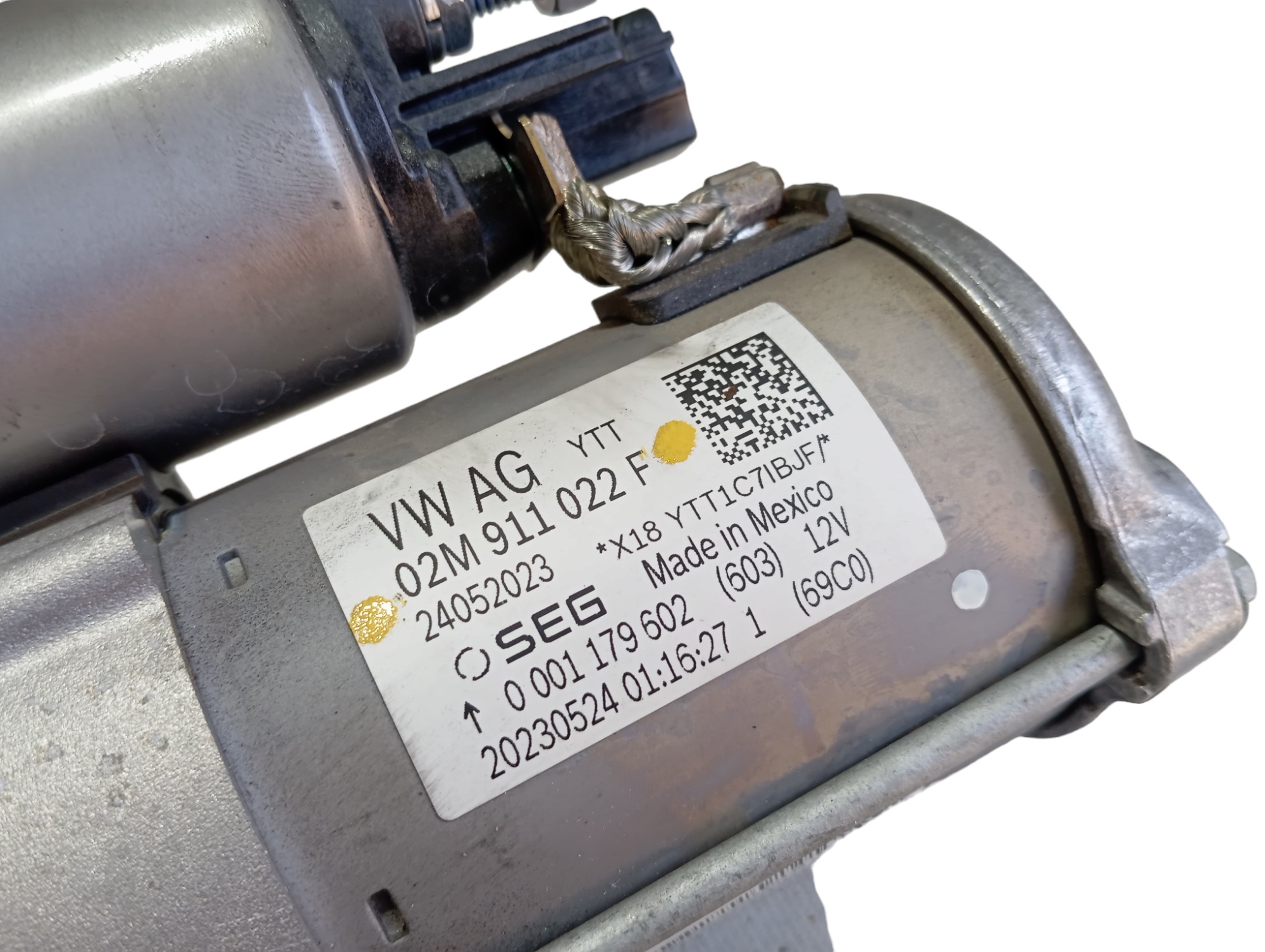 Motor Arranque Partida Vw Taos 1.4 2022 2023 2024 V601 8