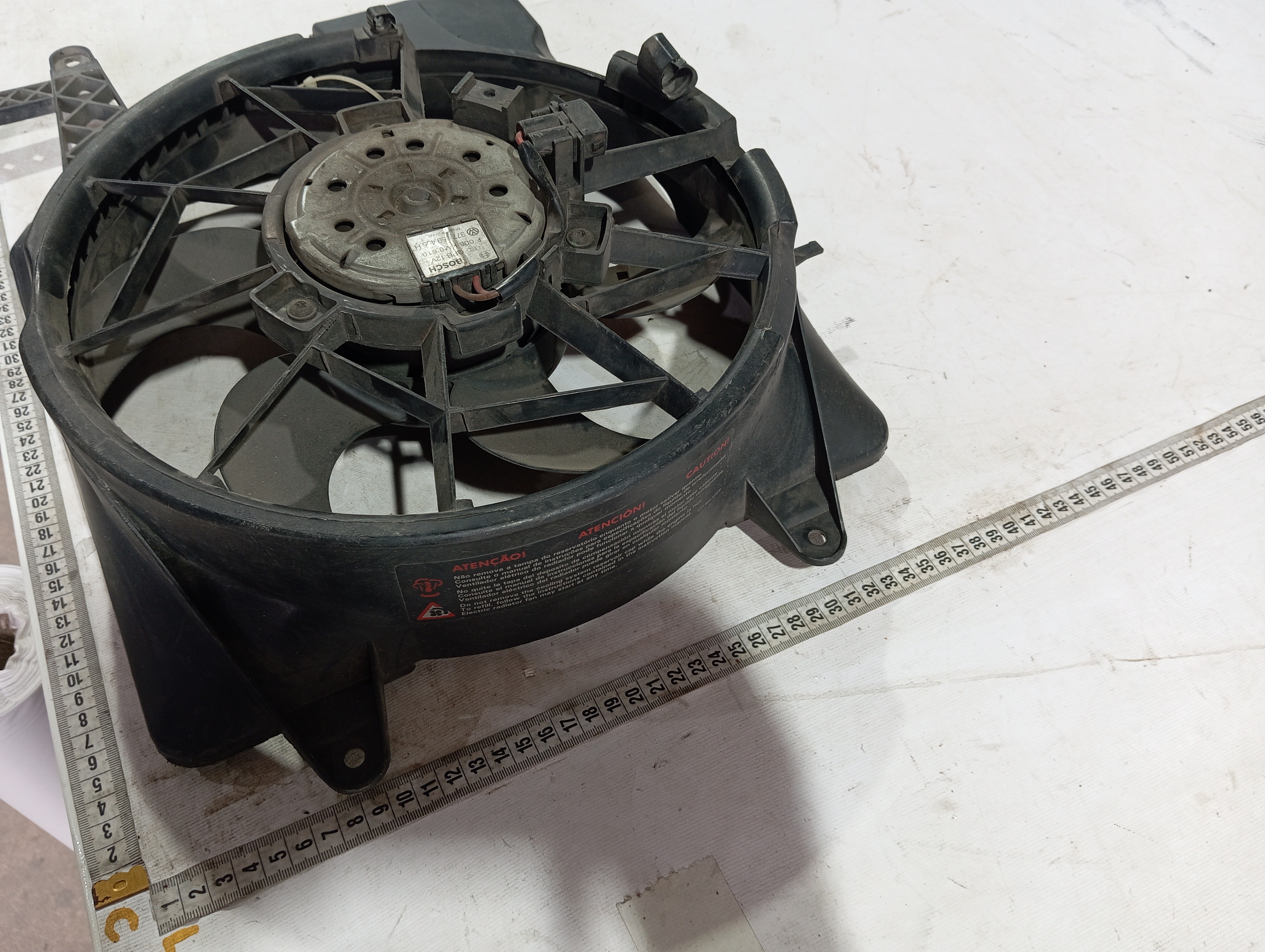 Ventoinha Vw Gol 1.0 2003 9131451865 V206 9
