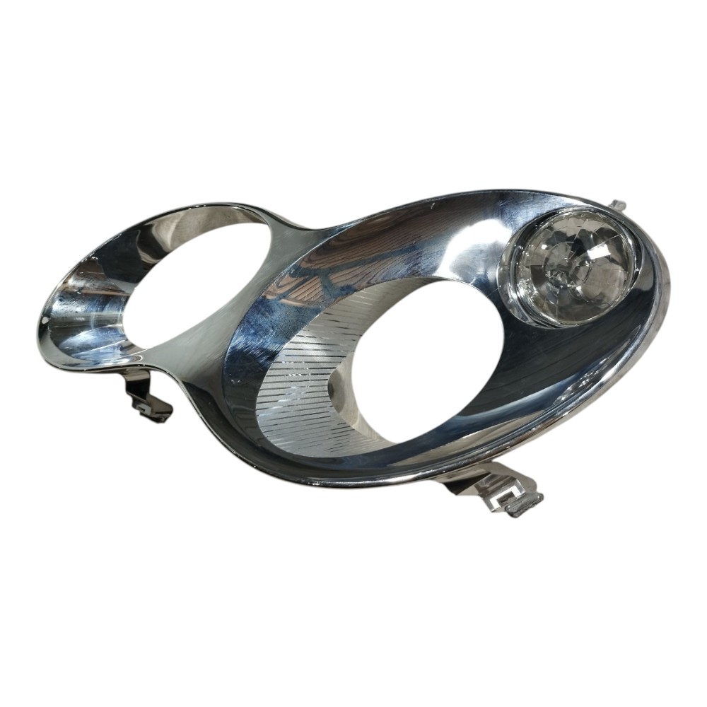 Moldura Farol Esquerdo Mercedes C180 2002 2007 V661 Esquerdo/motorista 10