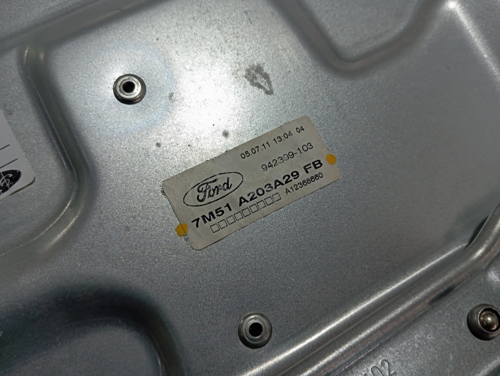 Máquina Vidro Porta Diant Esquerda Ford Focus 2009 2013 V360 9
