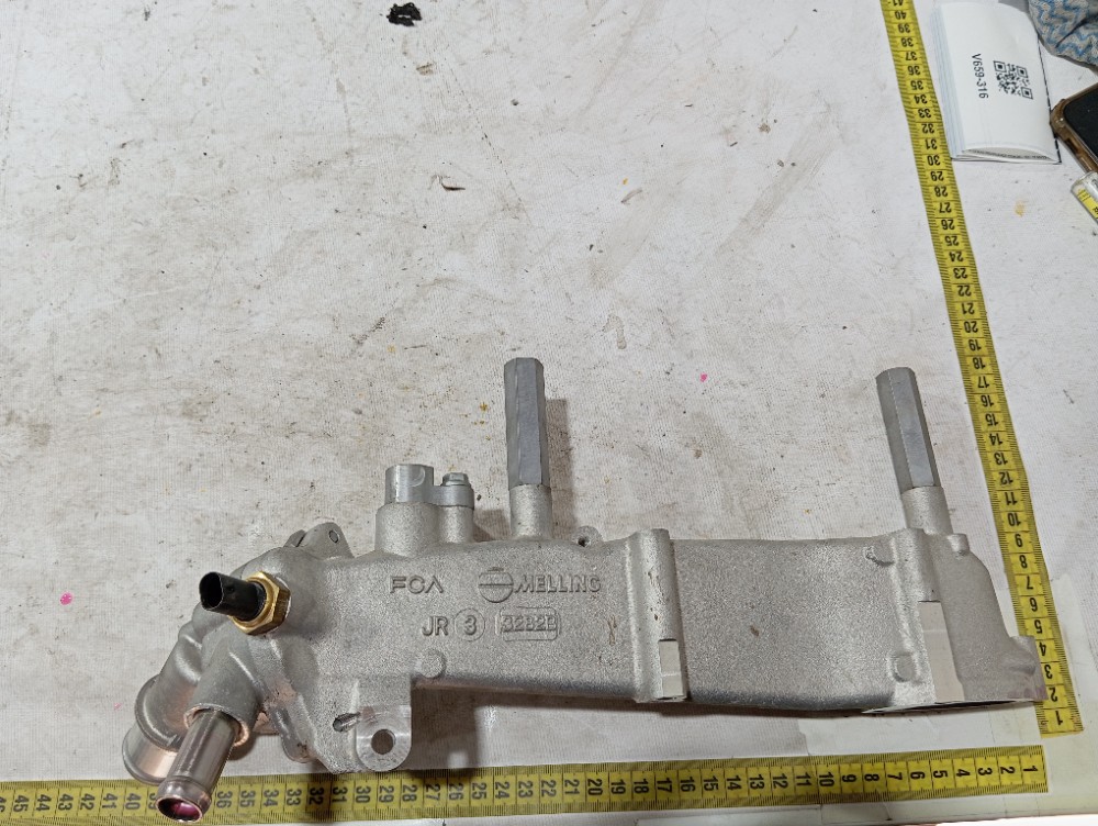 Carcaça Valvula Termostatica  Motor Ram Rampage 2024 V659 8