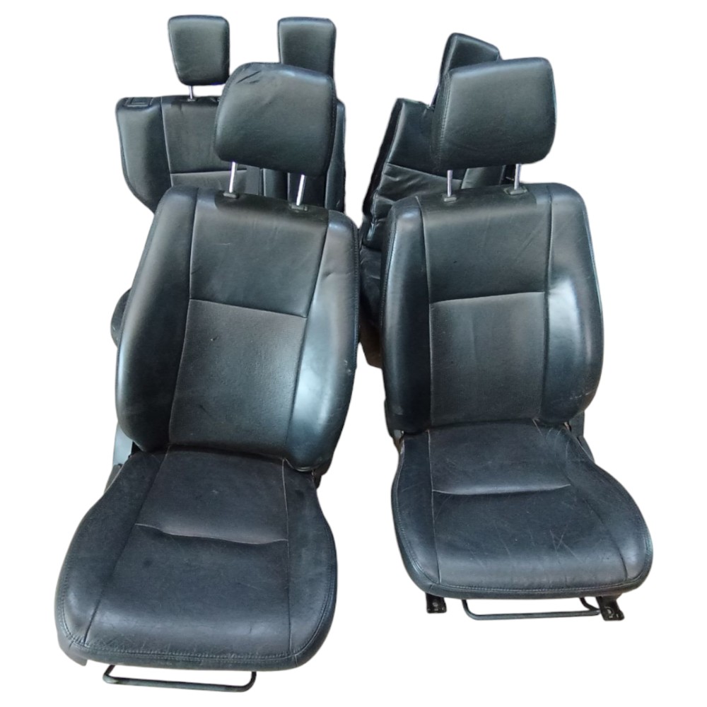 Jogo Banco Couro Suzuki Grand Vitara 2012 A 2015 V649 Preto 6