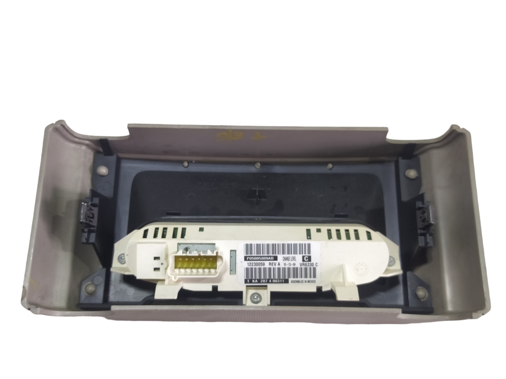 Comando Ar Condicionado Chrysler Grand Caravan 2005 V586 2