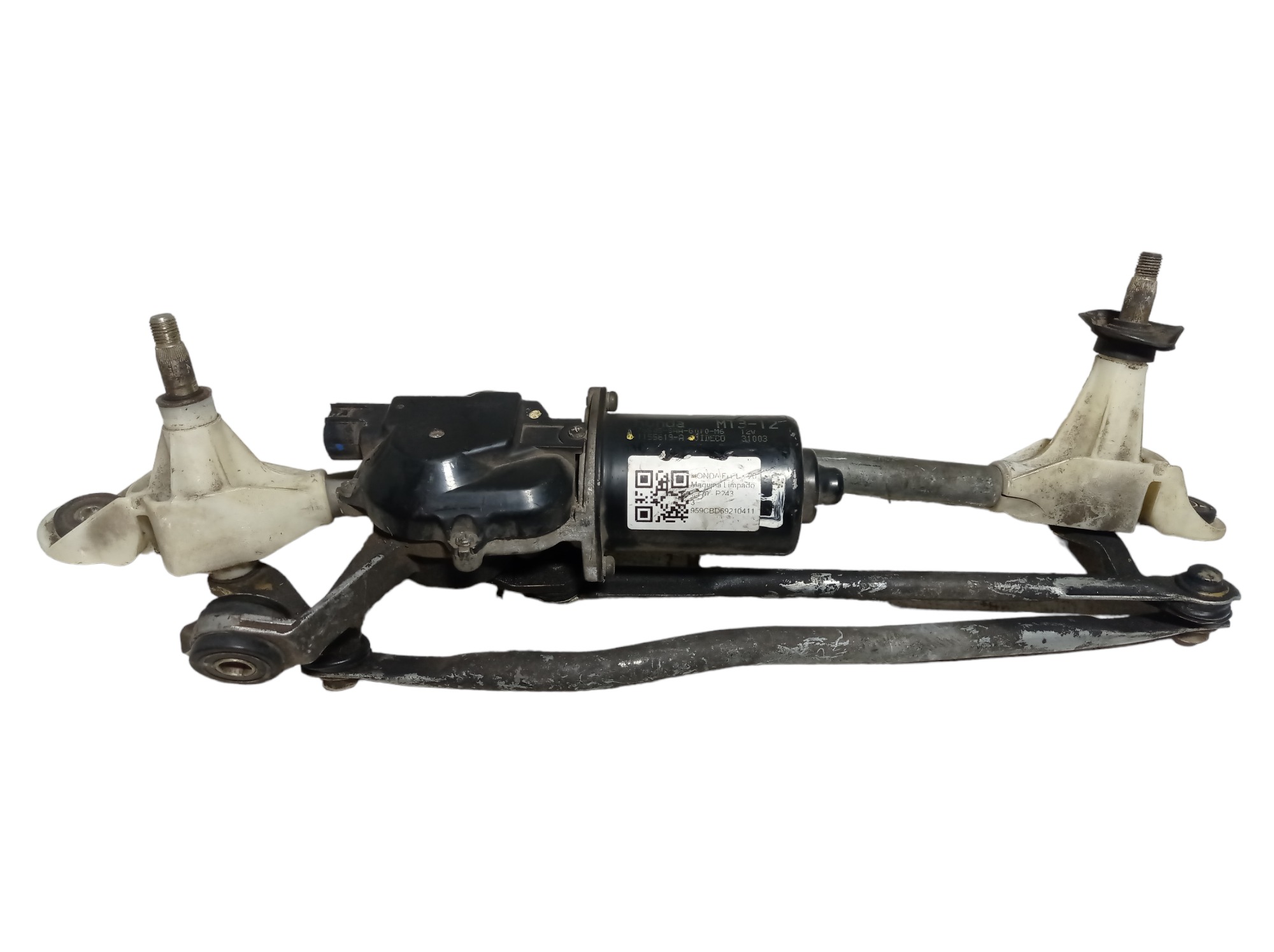 Máquina Limpador Parabrisa Honda Fit Lx 2007 V170 7
