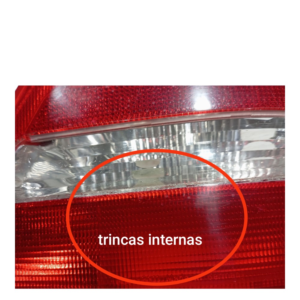 Lanterna Direita Mercedes C180 2002 2007 V661 Direito/passageiro 8
