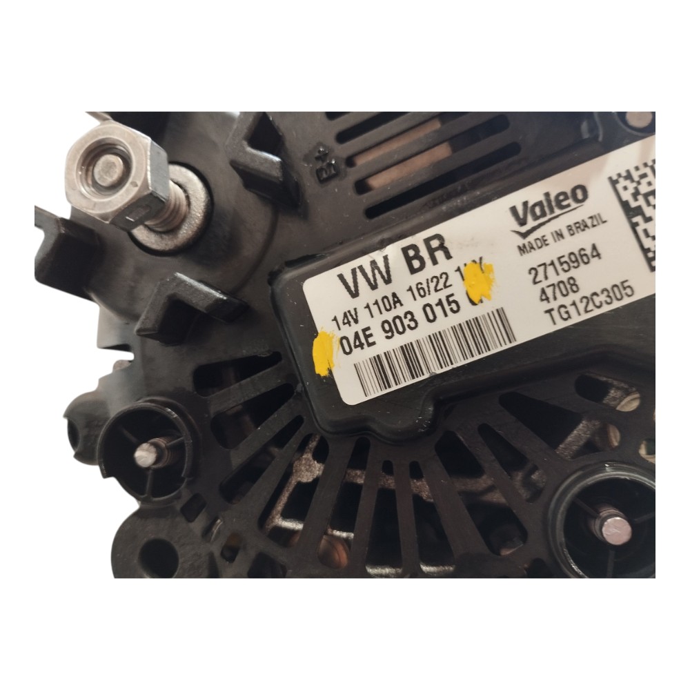 Alternador Vw Taos Highline 1.4 2022 2024 V655 7