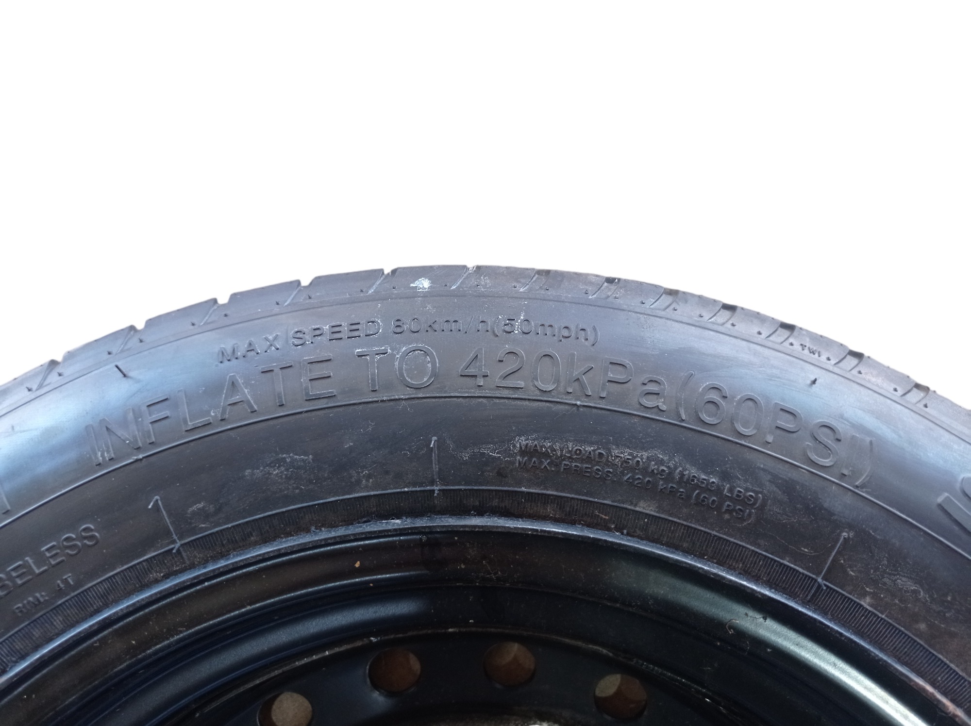 Roda Estepe Wanli T125/90r16 Byd Dolphin Gs 2024 2025 V594 3