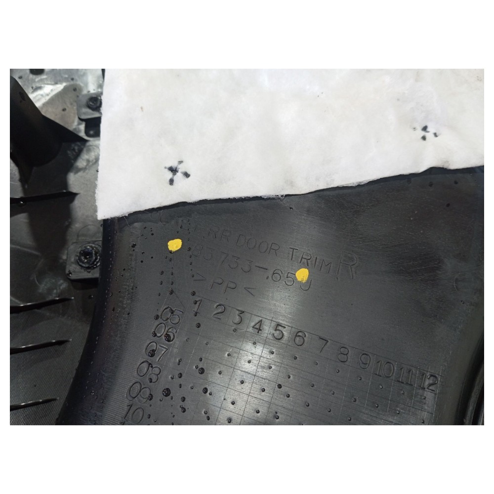 Forro Porta Tras Direita Suzuki Grand Vitara 2012 A 15 V649 7