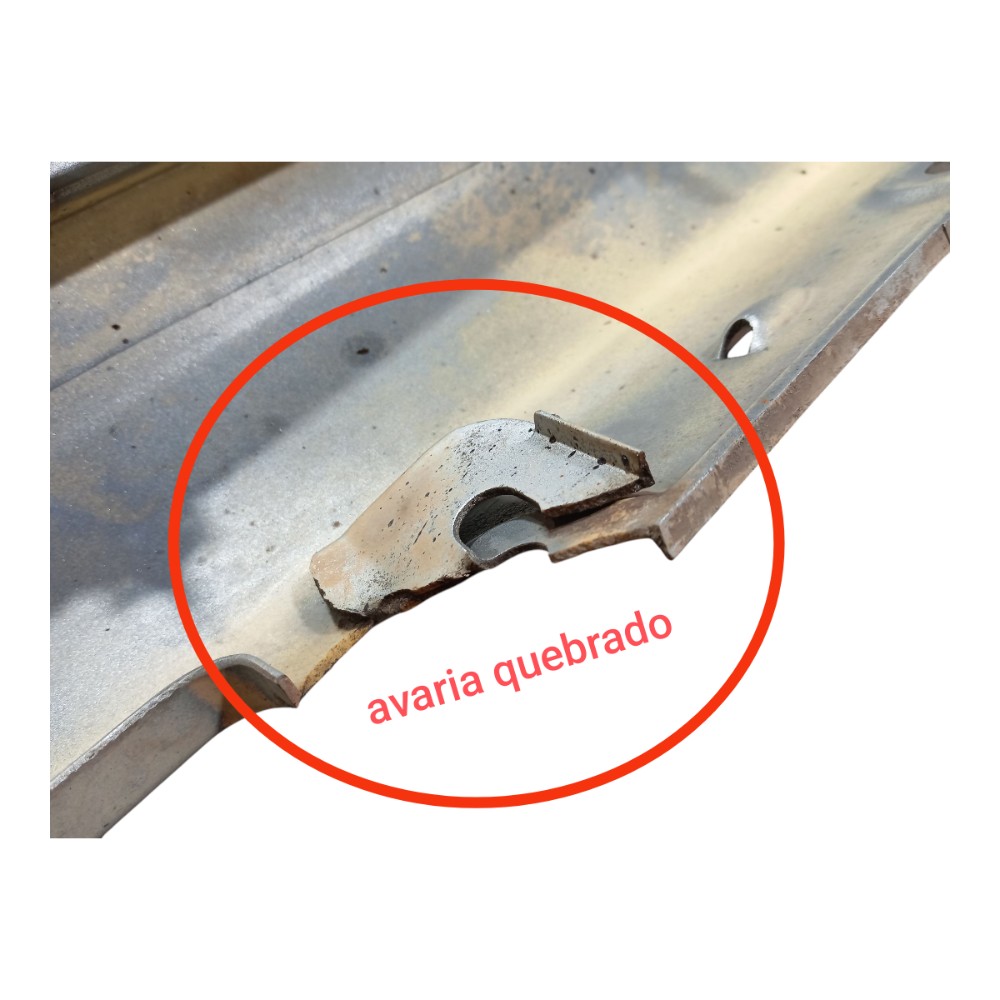 Spoiler Direito Mercedes C180 2002 2007 V661 Prata 7