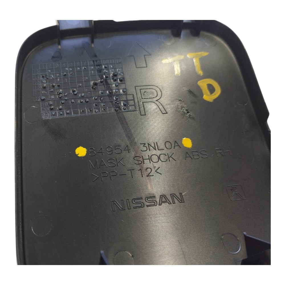 Acabamento Tampa Traseira Direita Nissan Leaf 2023 V632 4